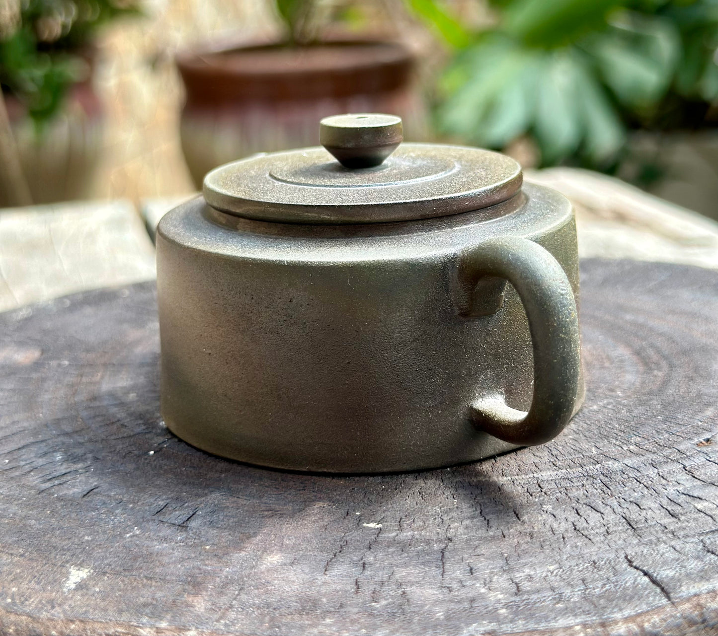 Handcrafted Woodfired Artowork Chinese Nixing clay Pottery Clay Teapot Small Dezhong Shape 85ml High Class Teapot