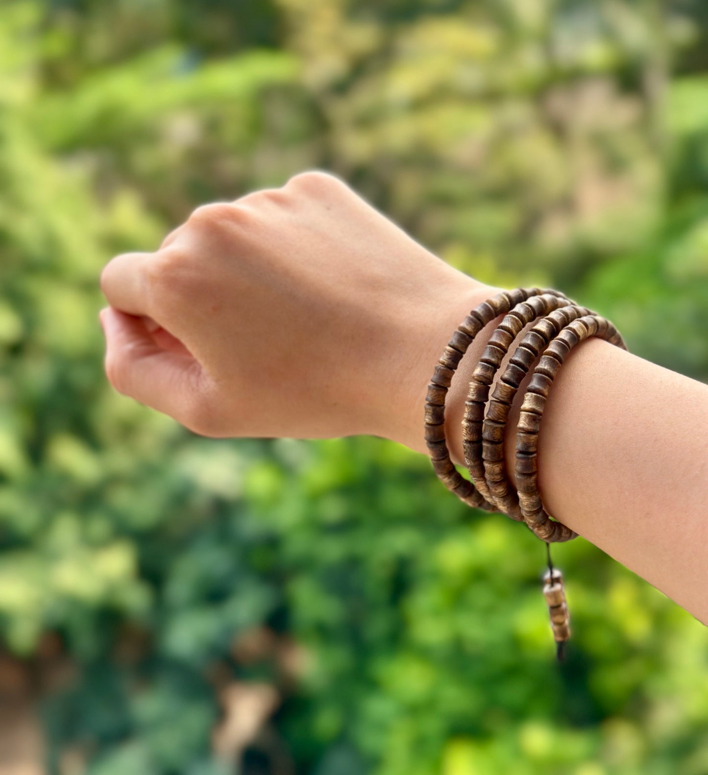 Authentic Incense Chinese Hainan Island Hainandao Pure High-end Agarwood Necklace Qinan Aloeswood Bracelet