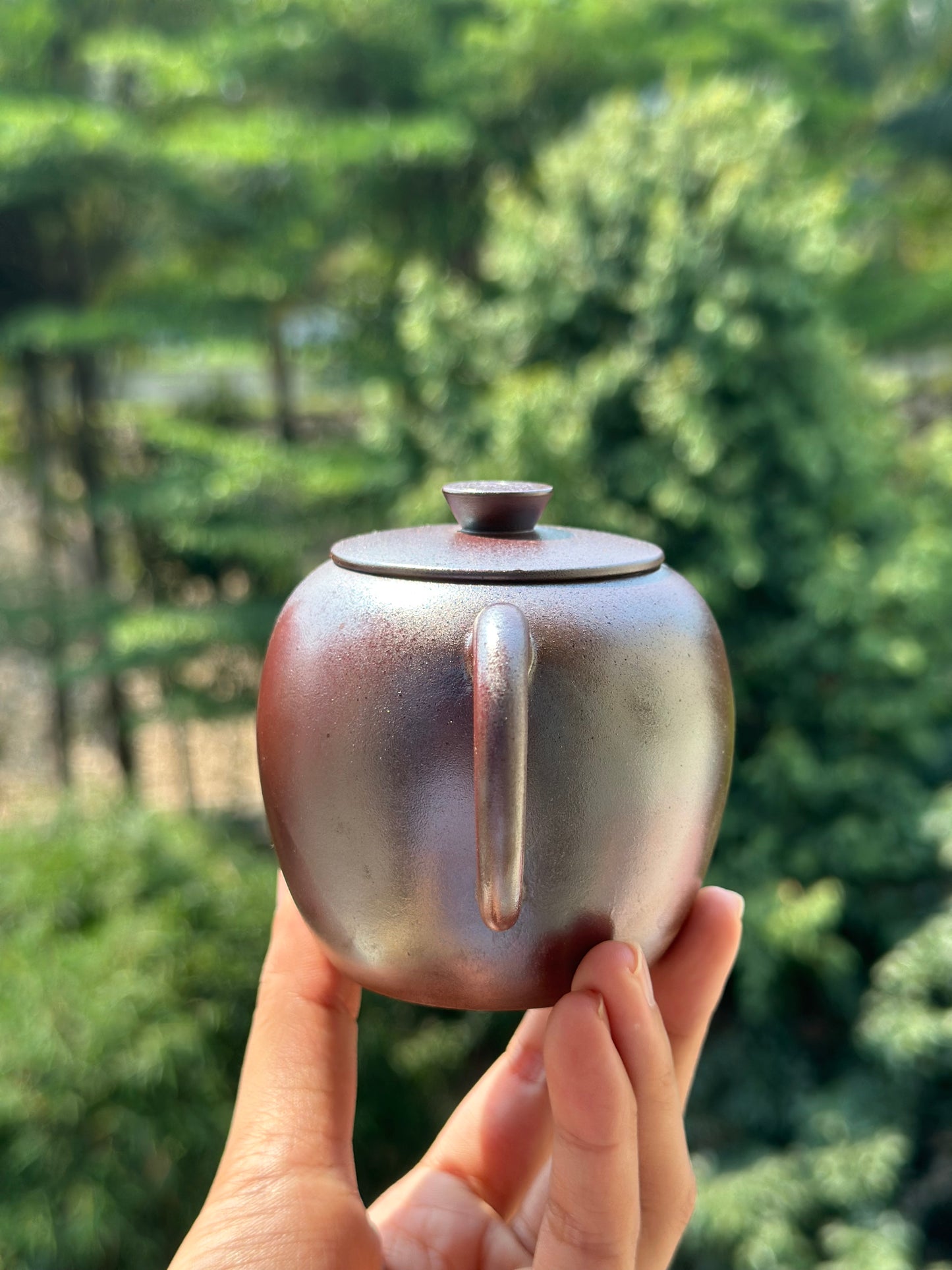 Handcrafted Woodfired Artowork Chinese Nixing clay Pottery Clay Teapot  Shape 165ml