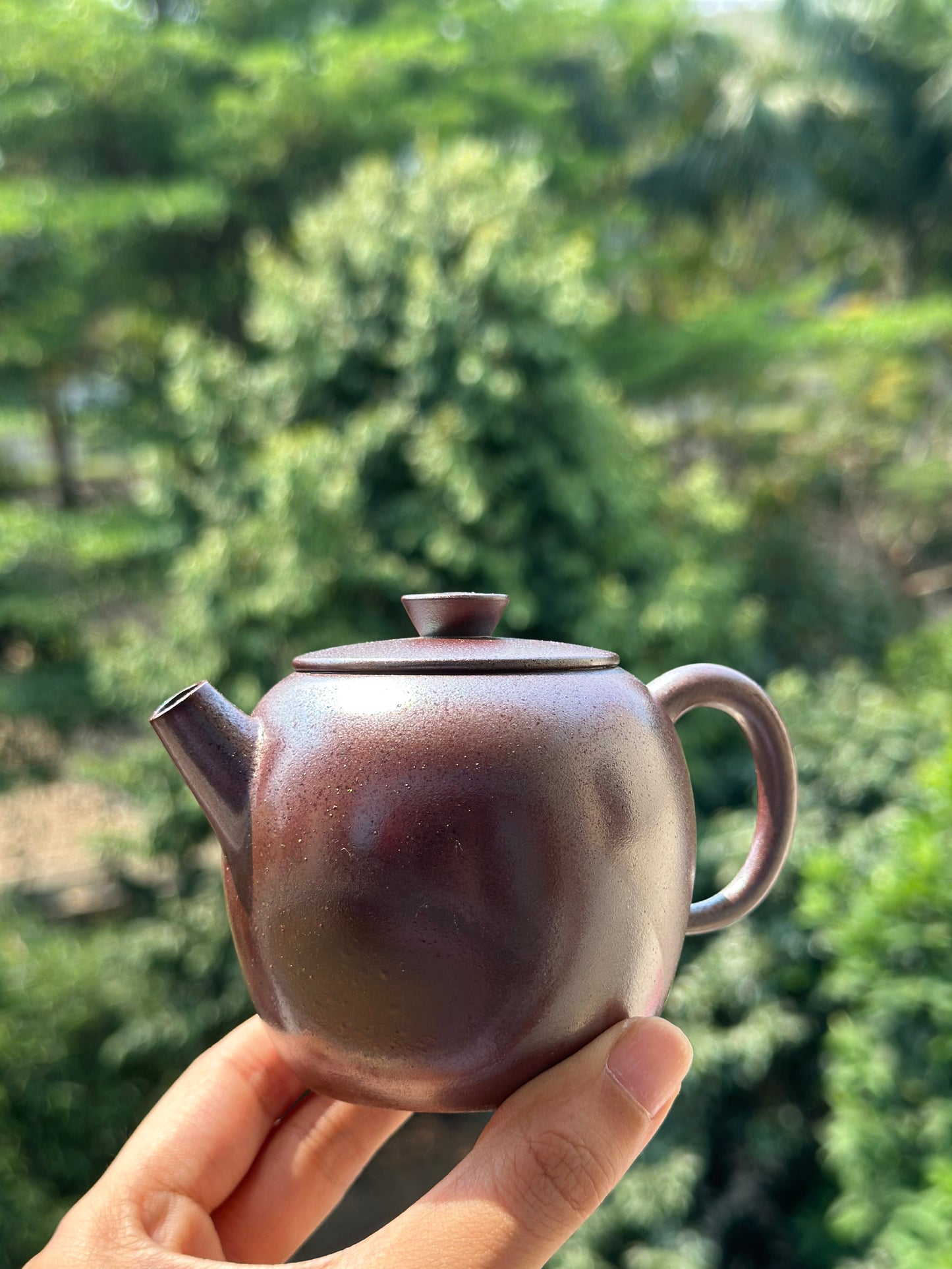 Handcrafted Woodfired Artowork Chinese Nixing clay Pottery Clay Teapot  Shape 165ml