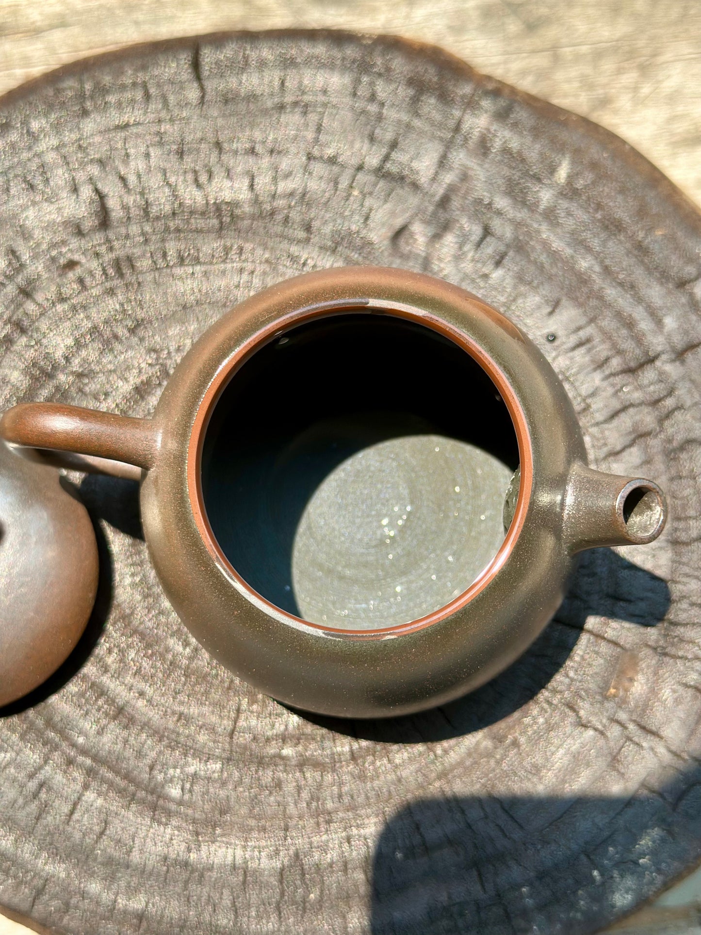 Handcrafted Woodfired Artowork Chinese Nixing clay Pottery Clay Teapot 160ml