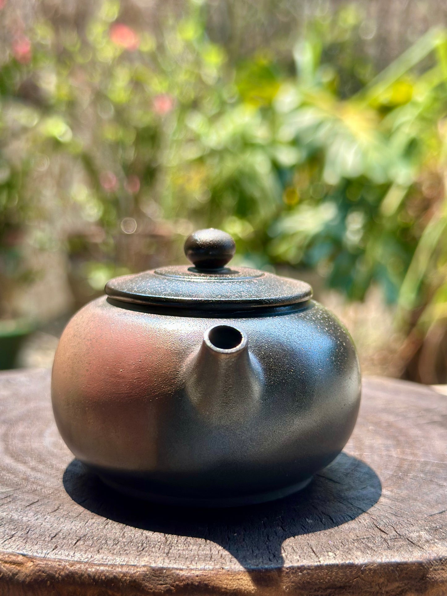 Handcrafted Woodfired Artowork Chinese Nixing clay Pottery Clay Teapot little Apple Shape 120ml