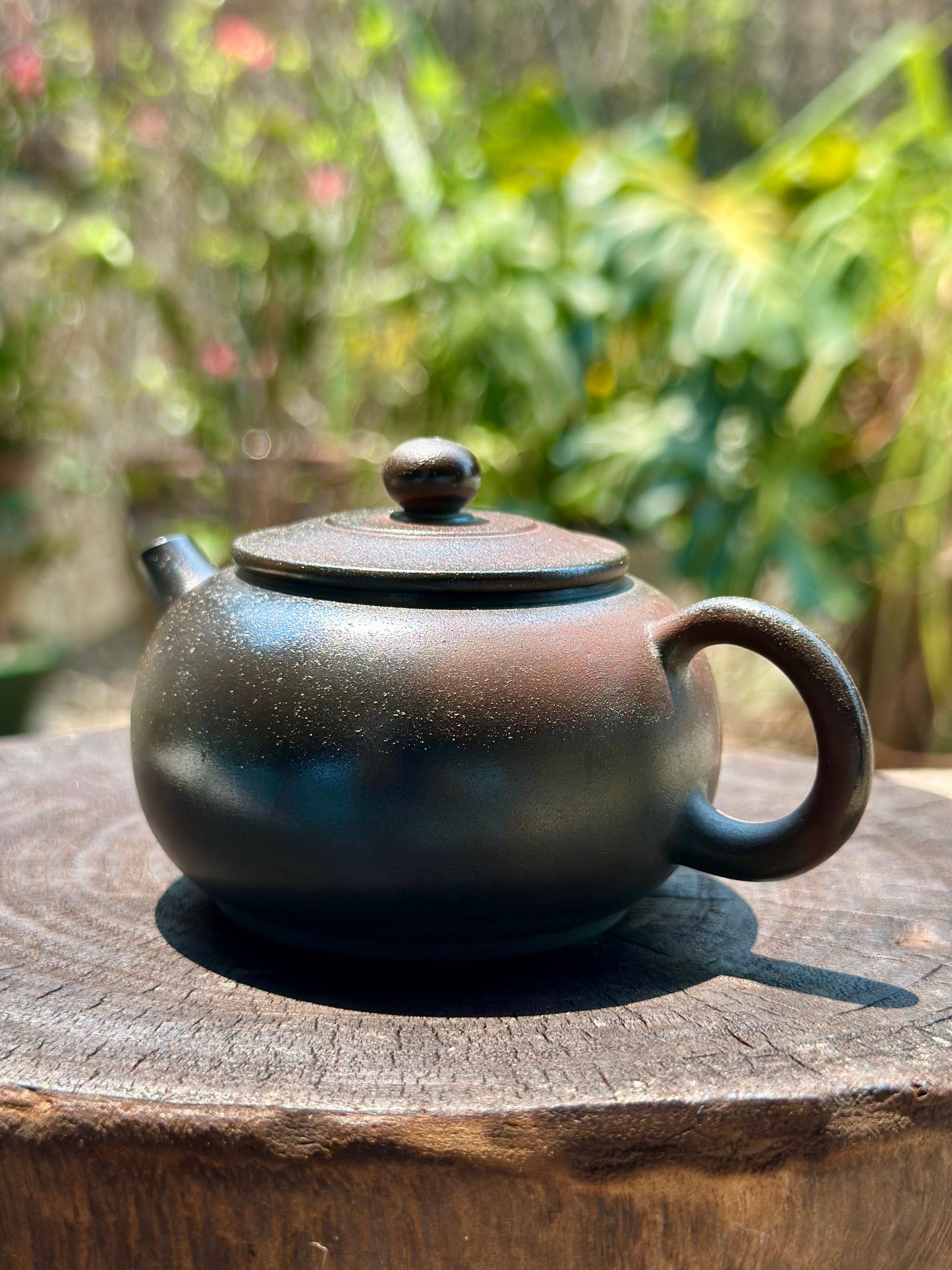 Handcrafted Woodfired Artowork Chinese Nixing clay Pottery Clay Teapot little Apple Shape 120ml