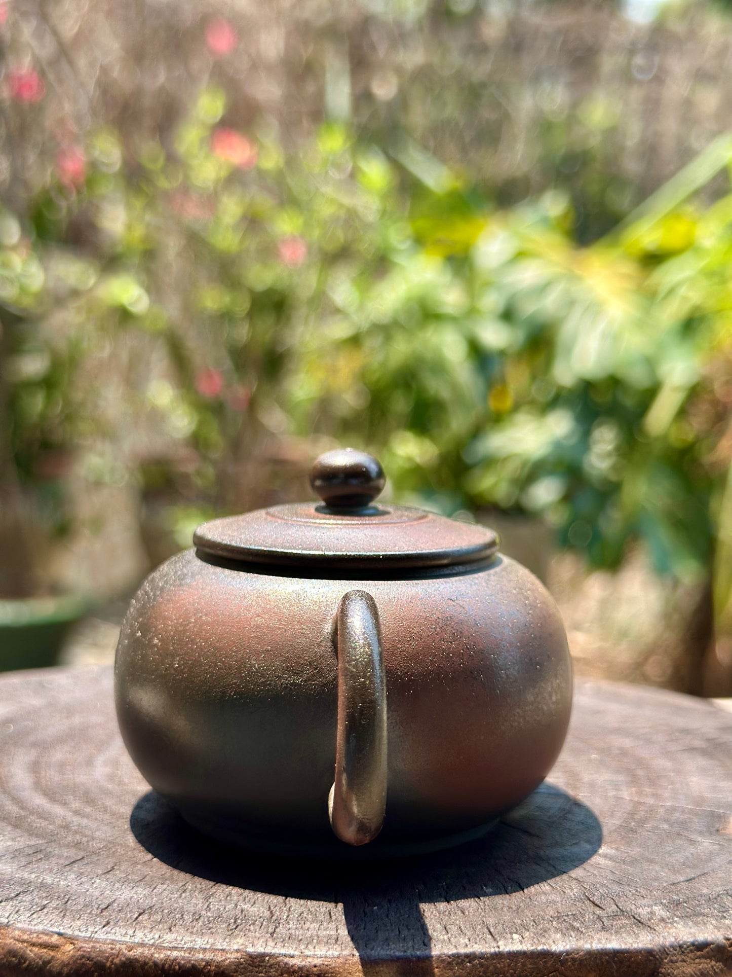 Handcrafted Woodfired Artowork Chinese Nixing clay Pottery Clay Teapot little Apple Shape 120ml