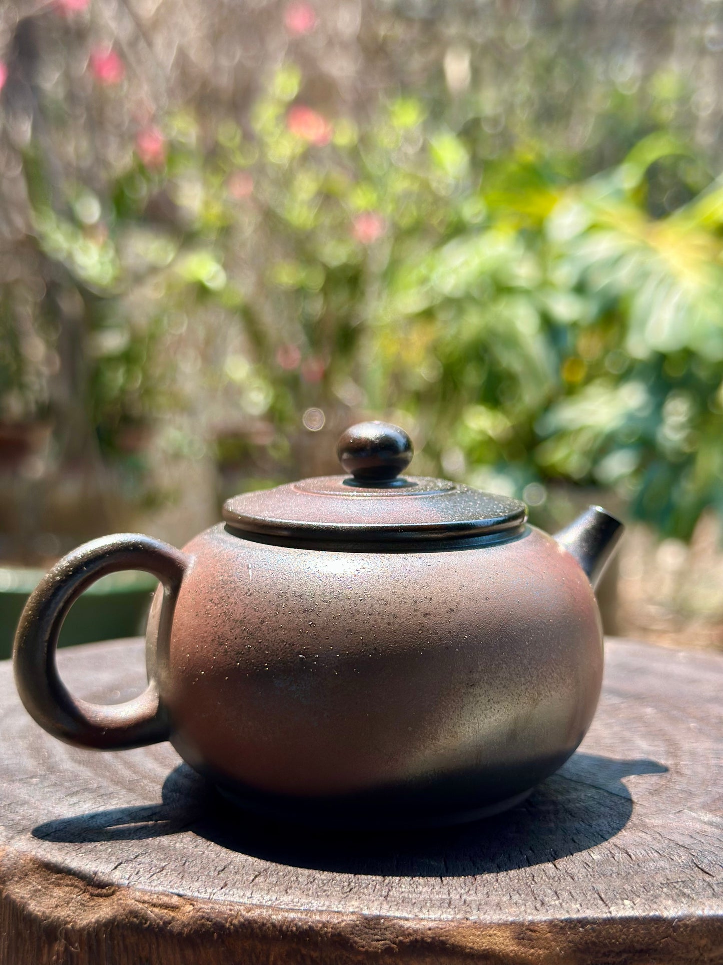 Handcrafted Woodfired Artowork Chinese Nixing clay Pottery Clay Teapot little Apple Shape 120ml