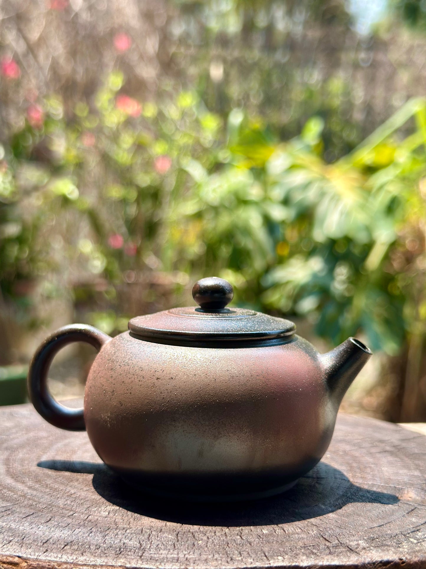 Handcrafted Woodfired Artowork Chinese Nixing clay Pottery Clay Teapot little Apple Shape 120ml