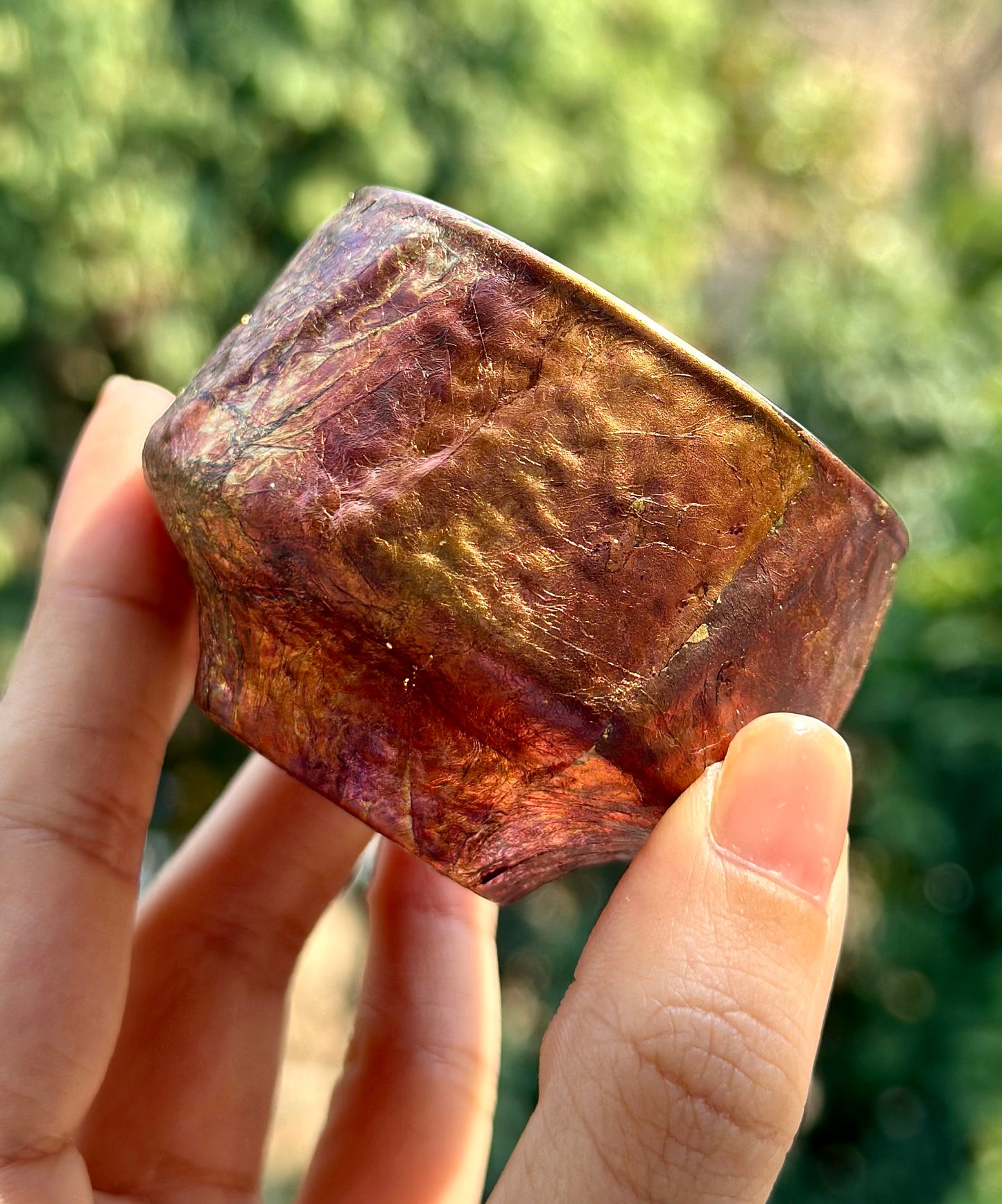 Handcrafted Traditional Chinese Lacquer Ware Glass Hign-end Teacup