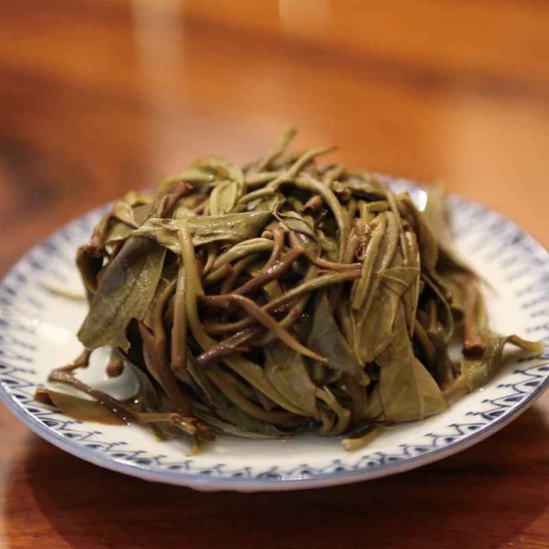 2021 Raw Puerh Tea Gushu Old Tree Sheng Pu Erh Tea High Mountain Qianjia Zhai Spring tea 千家寨