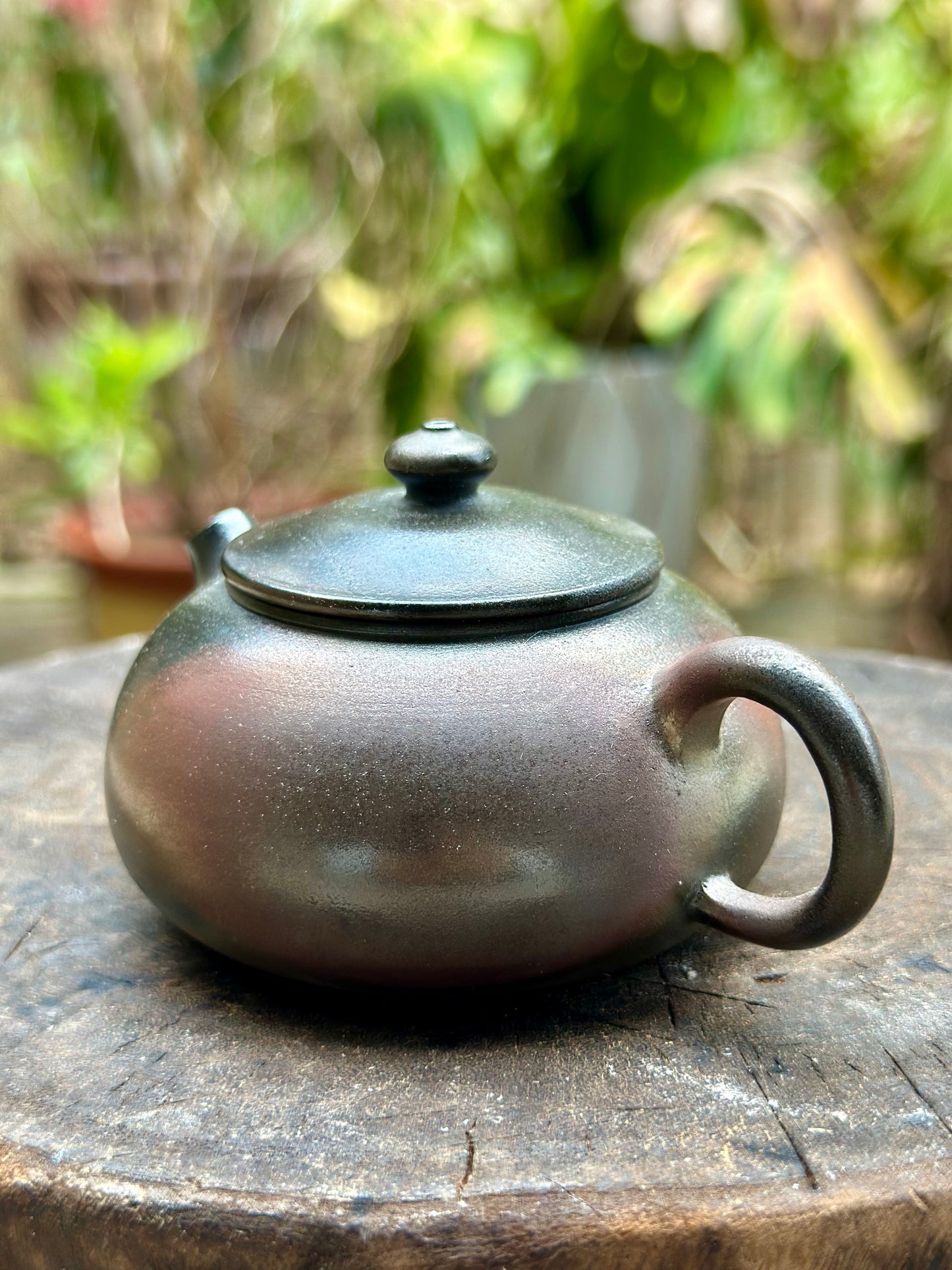 Handcrafted Woodfired Artowork Chinese Nixing clay Pottery Clay Teapot 110ml