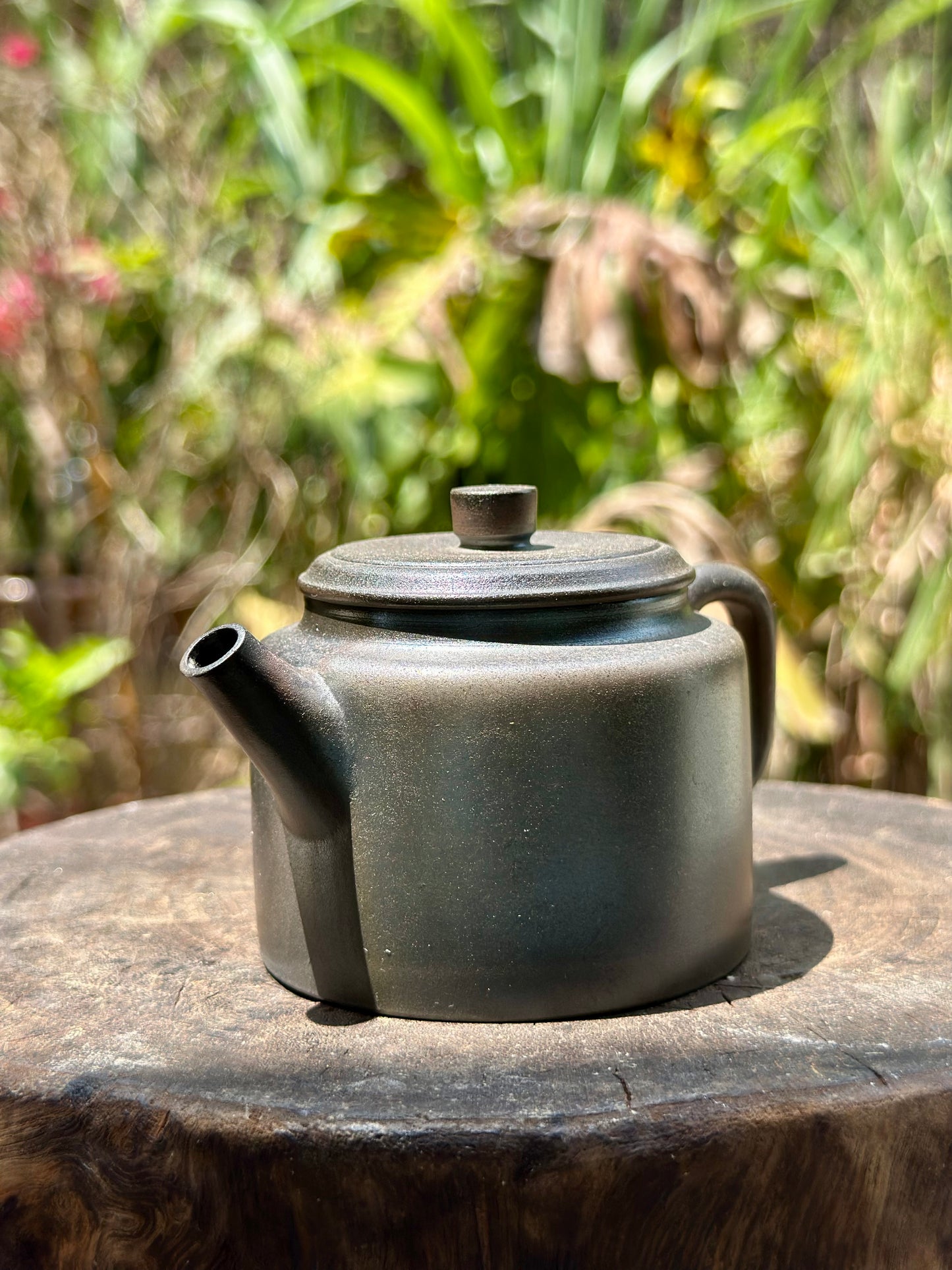 Handcrafted Woodfired Artowork Chinese Dezhong Shape Nixing clay Pottery Clay Teapot 150ml