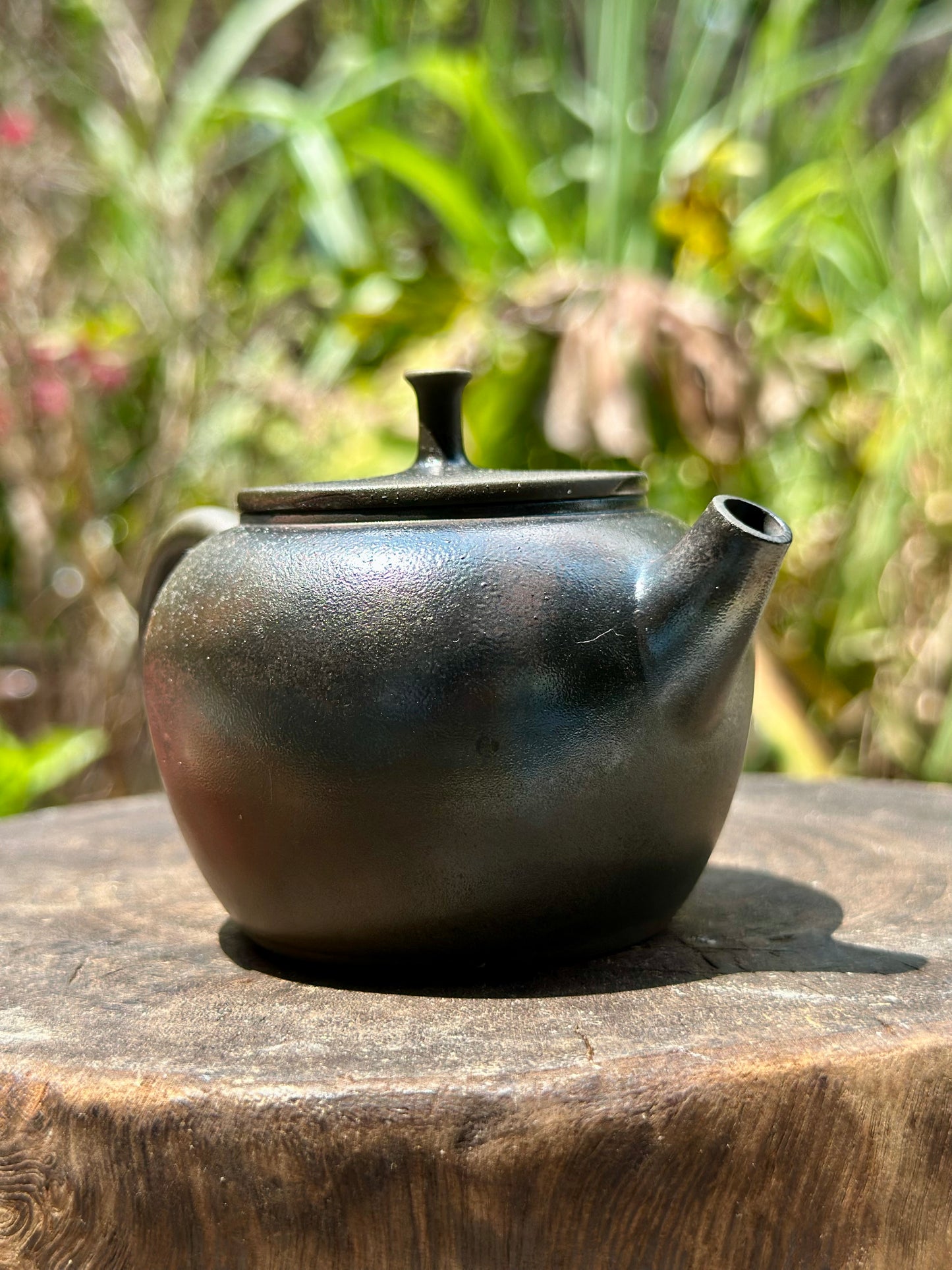 Handcrafted Woodfired Artowork Chinese Apple Shape Nixing clay Pottery Clay Teapot 150ml