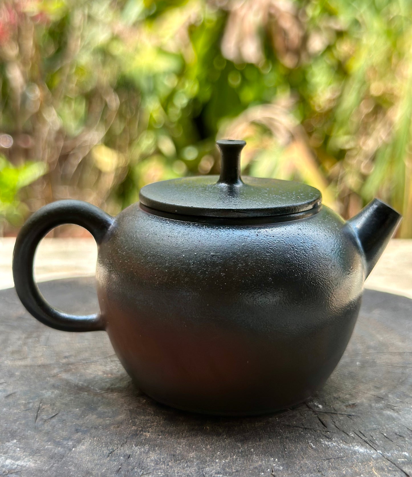 Handcrafted Woodfired Artowork Chinese Apple Shape Nixing clay Pottery Clay Teapot 150ml