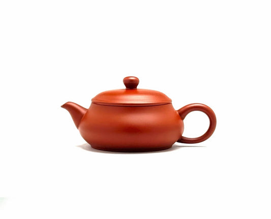 Chinese Chaozhou Handmade Traditional Zhuni Pottery Teapot Minglu Shape Red Clay 110ml Dangcong Oolong Gongfu Super Thin Teapot