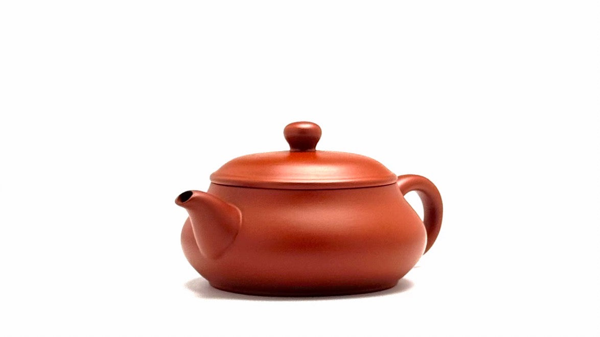 Chinese Chaozhou Handmade Traditional Zhuni Pottery Teapot Minglu Shape Red Clay 110ml Dangcong Oolong Gongfu Super Thin Teapot
