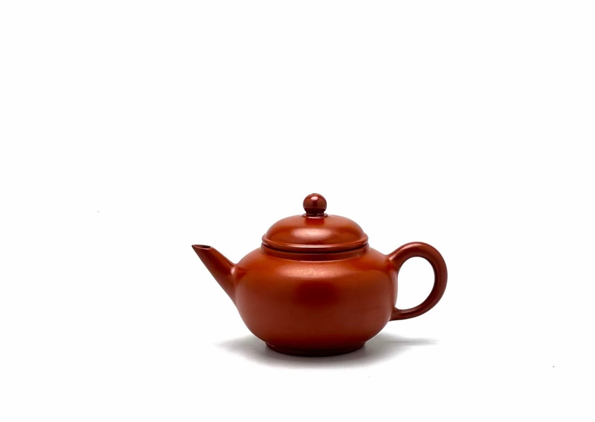 Chinese Chaozhou Handmade Traditional Zhuni Pottery Teapot ShuipingShape Red Clay 90ml Dangcong Oolong Gongfu Teapot