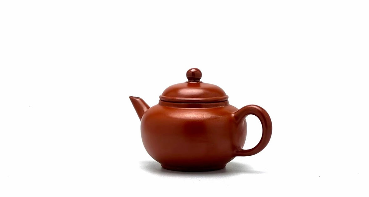 Chinese Chaozhou Handmade Traditional Zhuni Pottery Teapot ShuipingShape Red Clay 90ml Dangcong Oolong Gongfu Teapot
