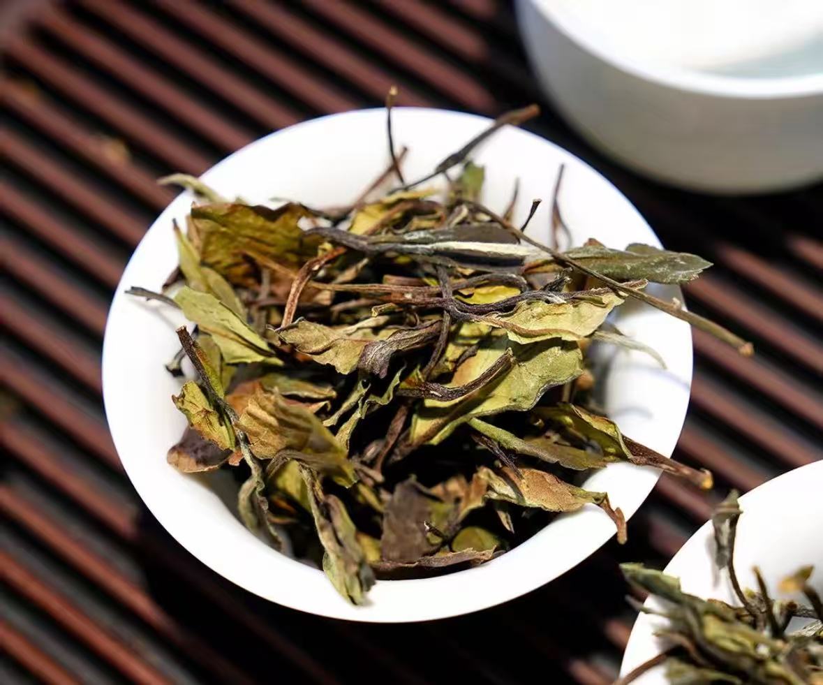 2021 Silver Prize Organic Chinese Zhenghe Wild Aged Tea Tree Shoumei White Tea Baicha