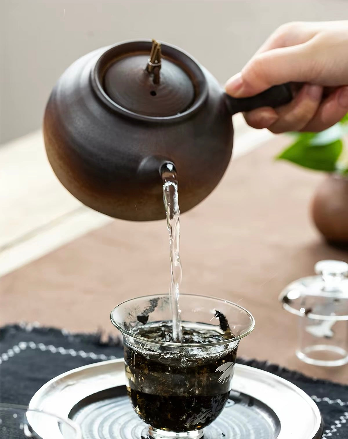 2003 Aged Chinese Anhua Dark Tea Fuzhuan Fu Brick Old Bush Heicha Tea 50g