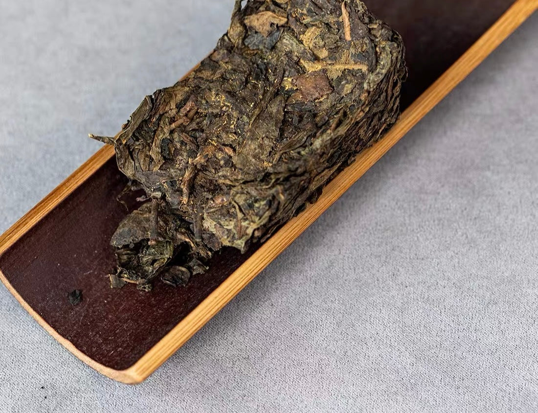 2003 Aged Chinese Anhua Dark Tea Fuzhuan Fu Brick Old Bush Heicha Tea 50g