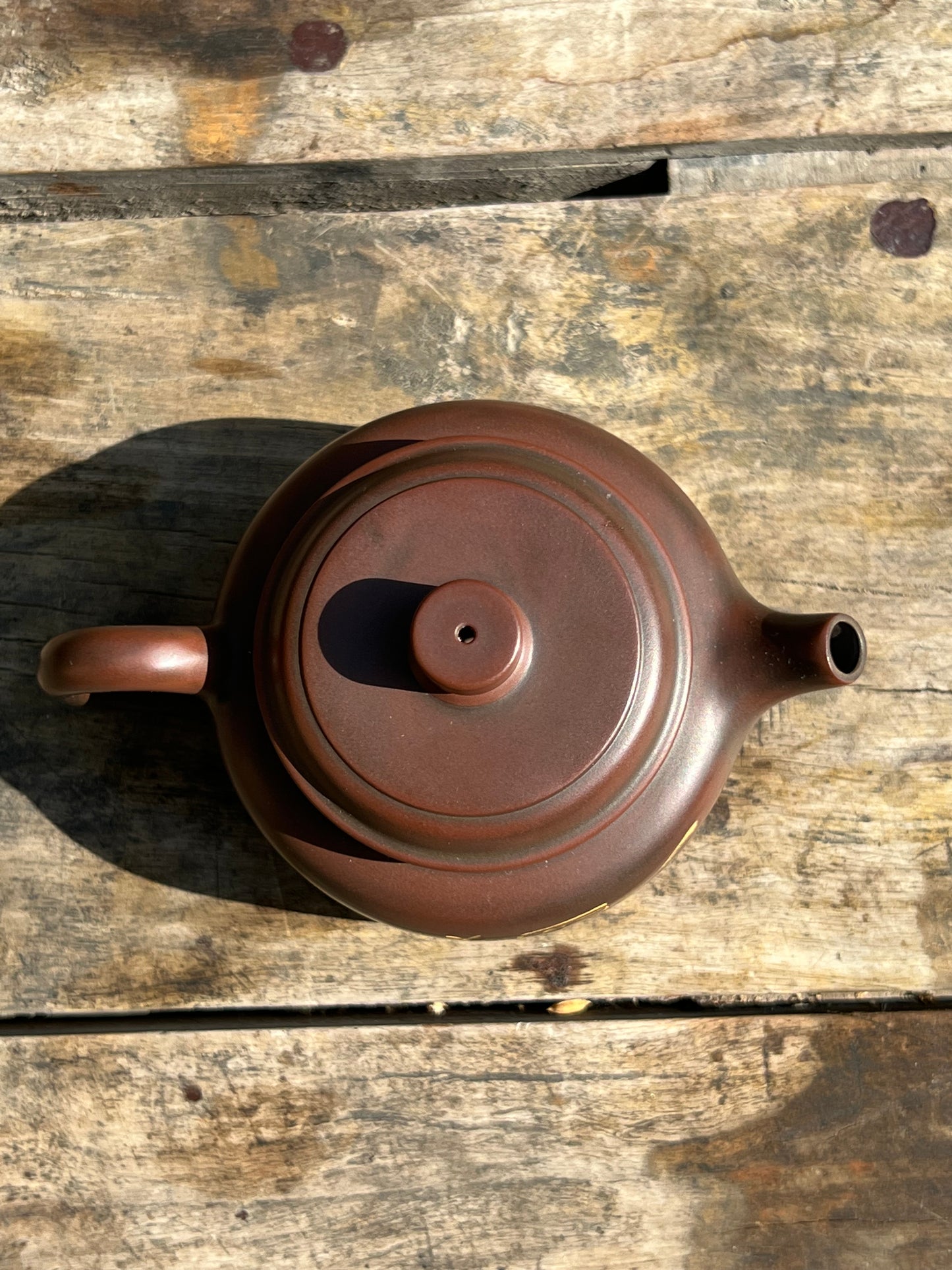 This is a Nixing teapot.this is a Chinese Nixing pottery clay teapot