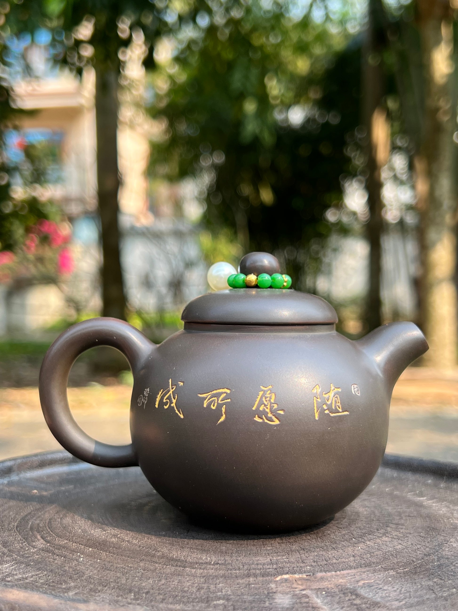 This is a Nixing teapot.this is a Chinese Nixing pottery clay teapot