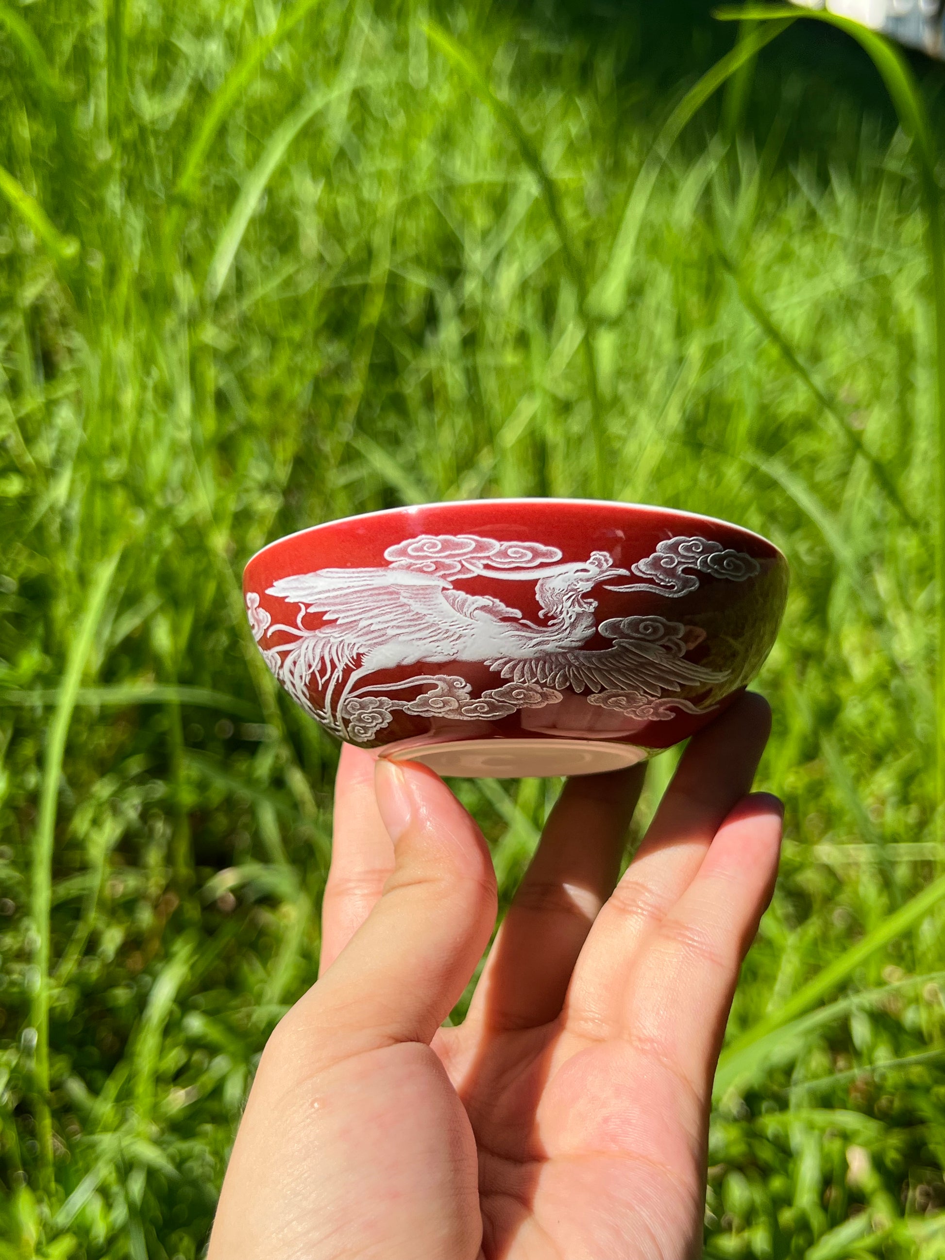 this is a Chinese Jingdezhen ceramic teacup