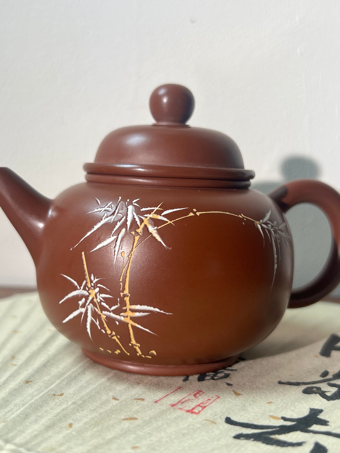 This is a Nixing teapot.this is a Chinese Nixing pottery clay teapot