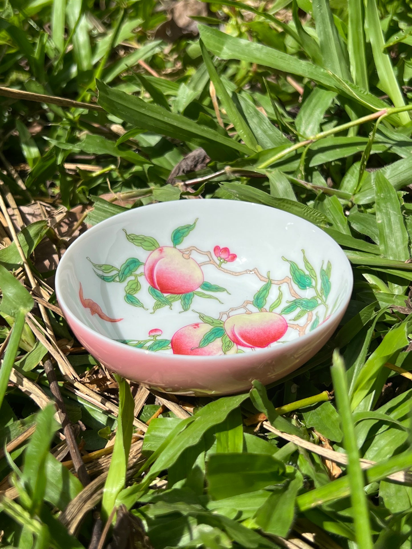 this is Chinese Jingdezhen enaenamel ceramic teacup