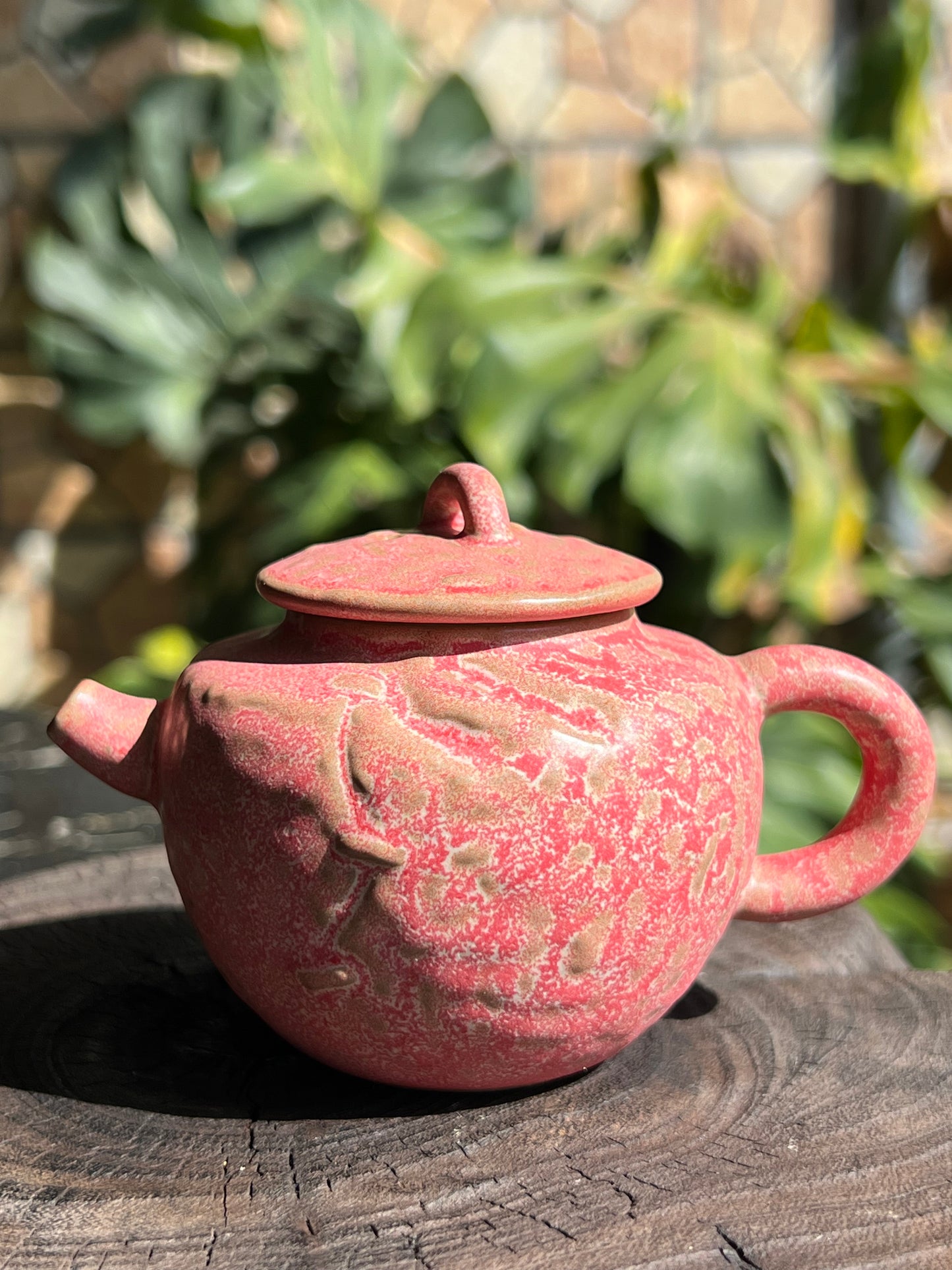 this is a ceramic teapot