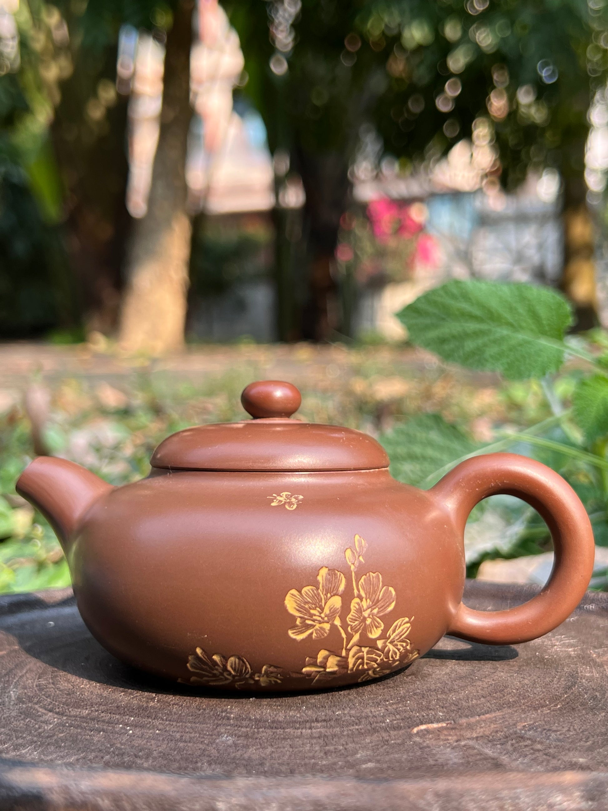 This is a Nixing teapot.this is a Chinese Nixing pottery clay teapot