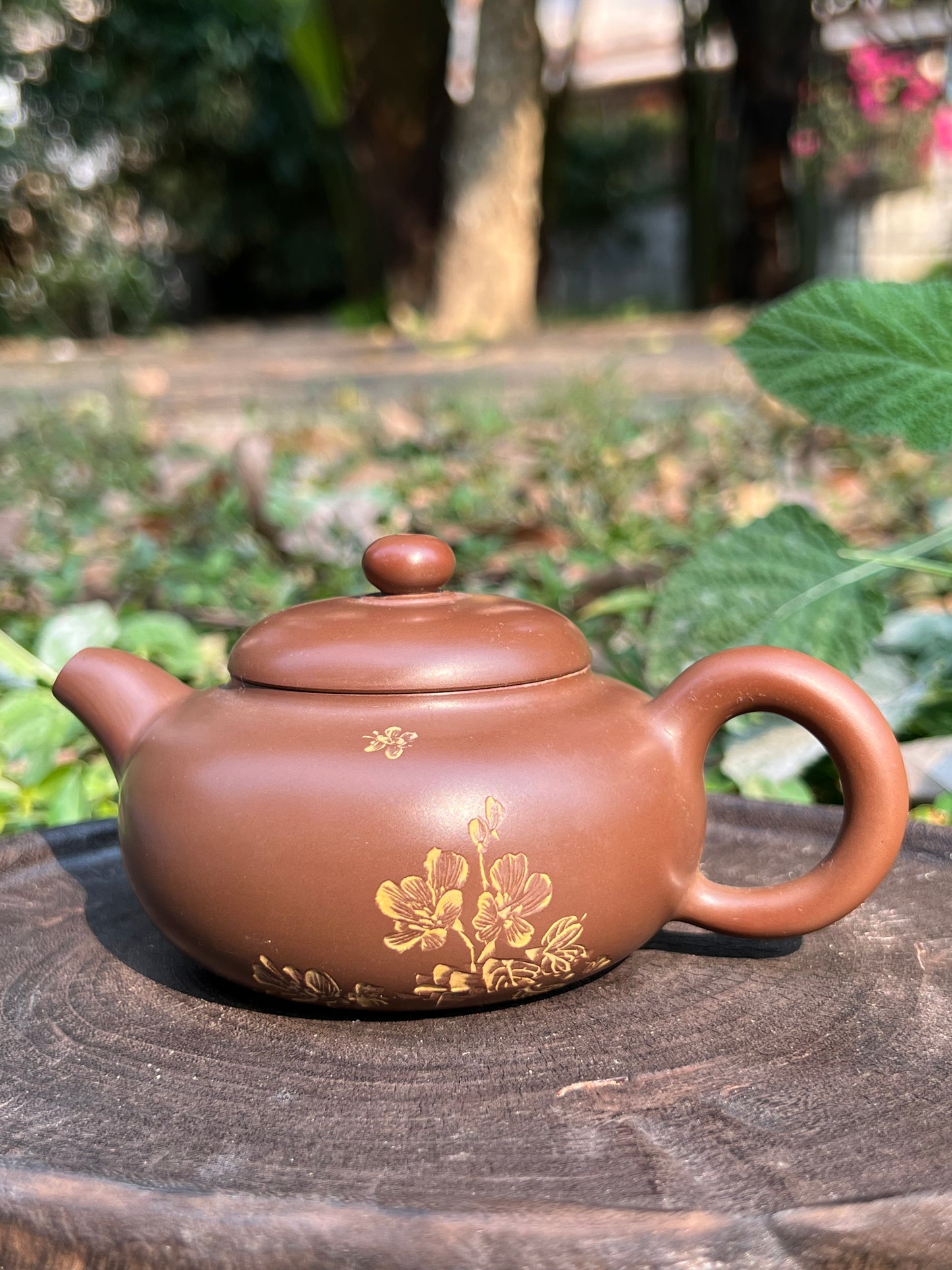 This is a Nixing teapot.this is a Chinese Nixing pottery clay teapot