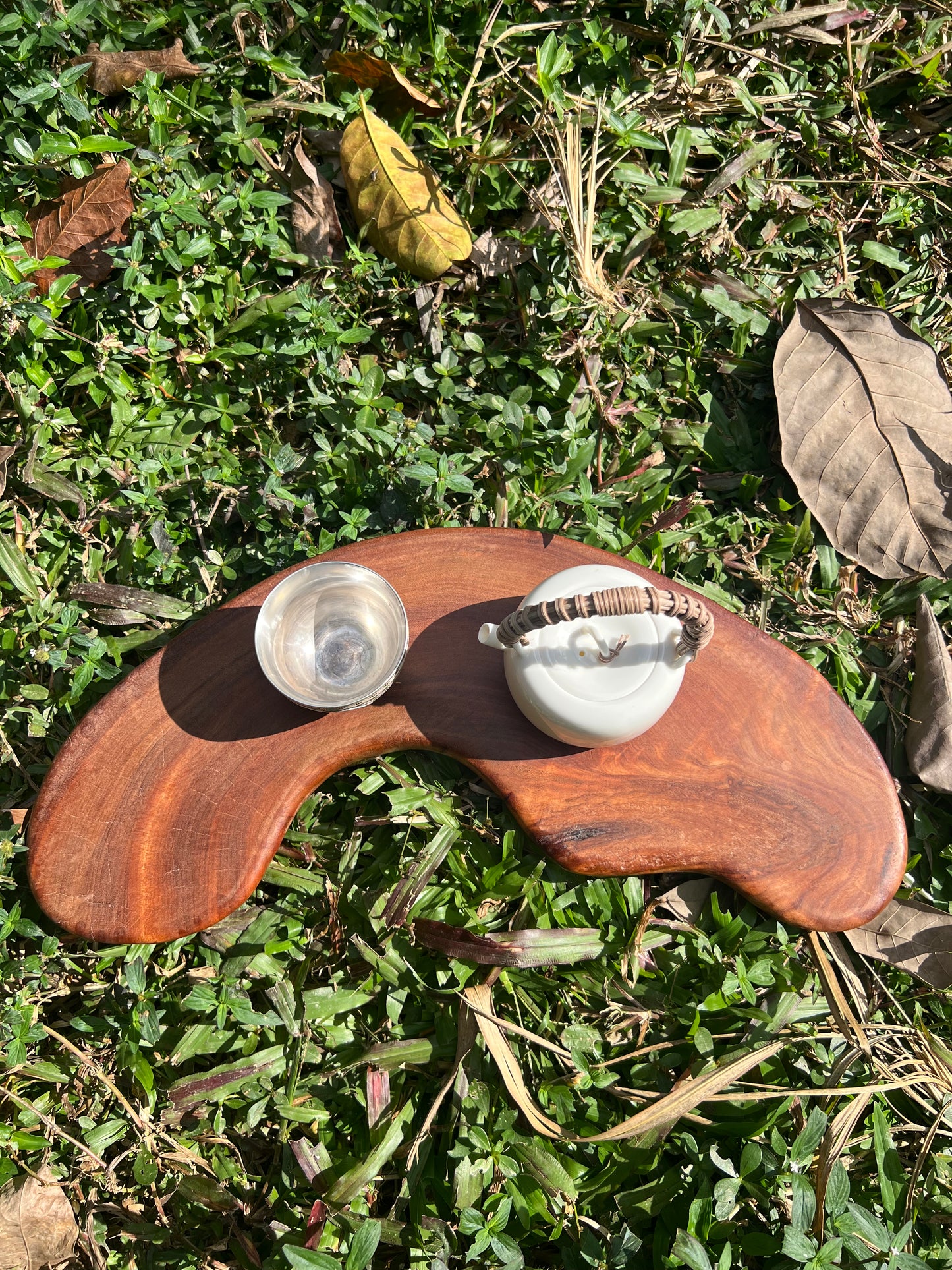 This is wooden tea tray tea boat tea table.this is wooden teapot saucer