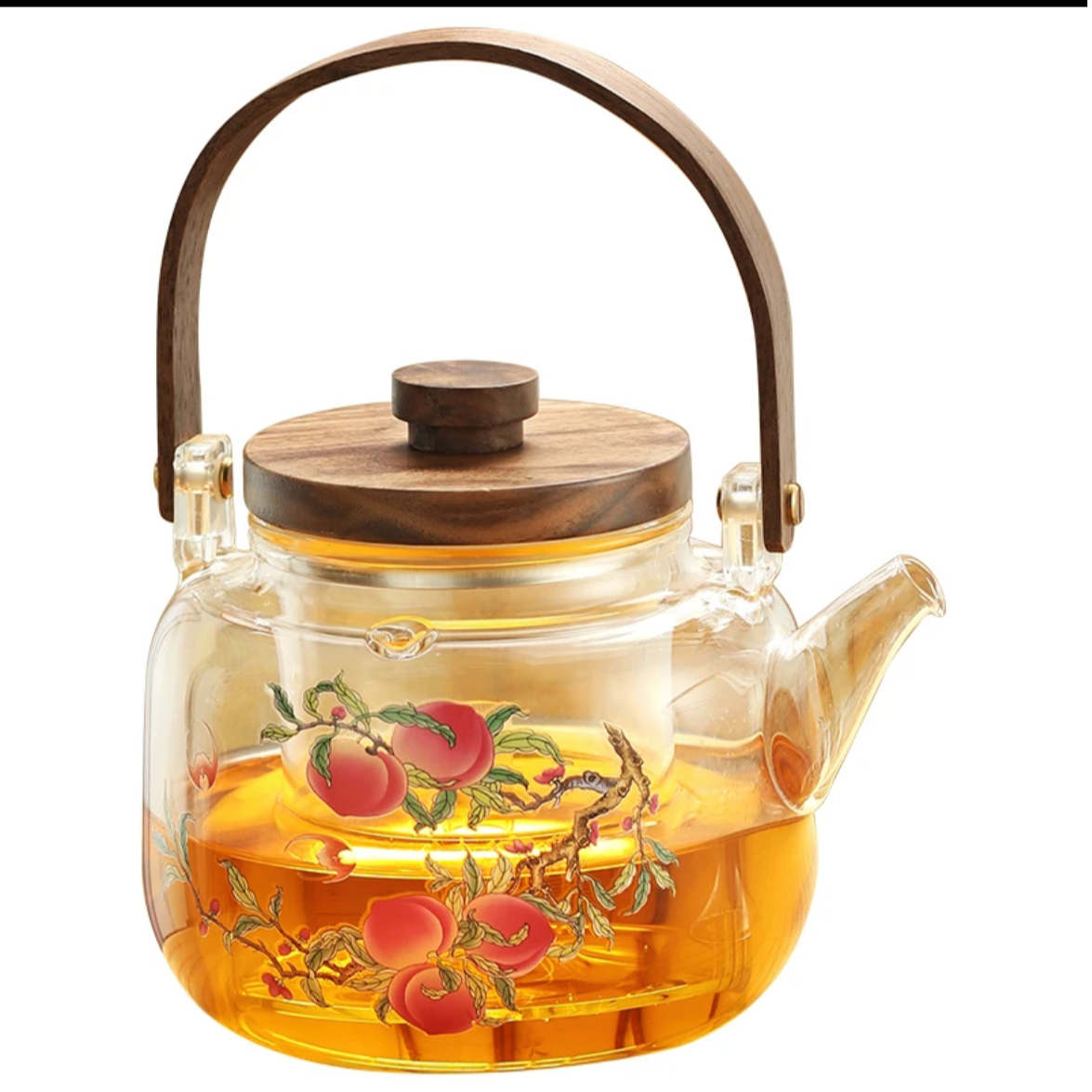 This is an glass kettle