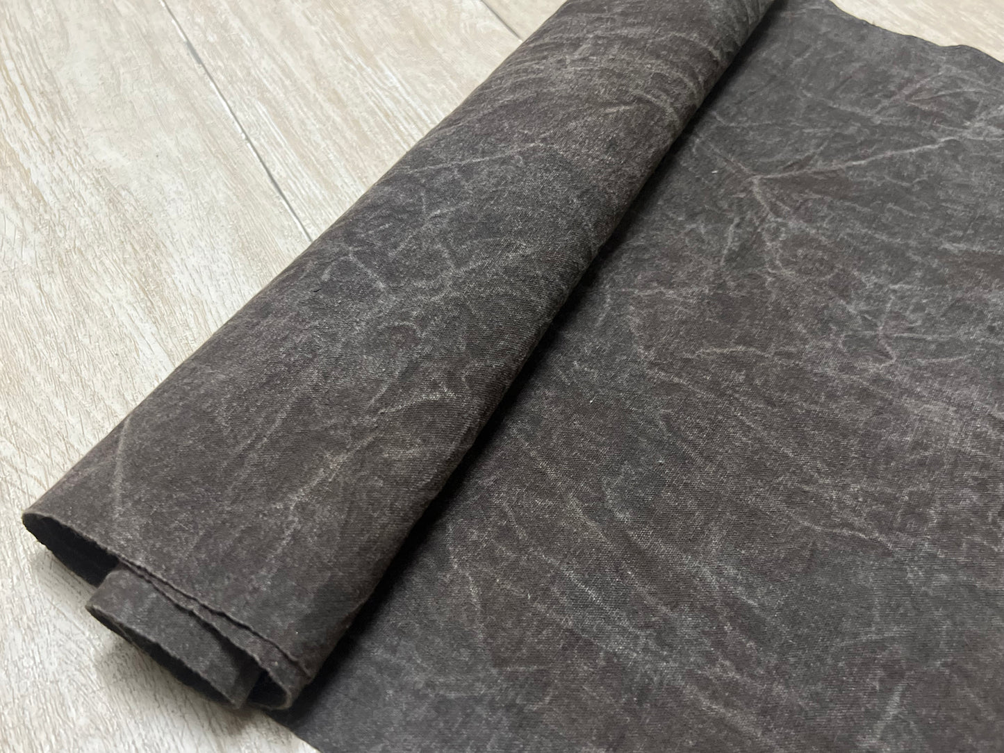 Hand-dyed Plant Rubbing Tea Table Cloth Natural Dyed Mud Dyed Antique Style Chabu Chaxi