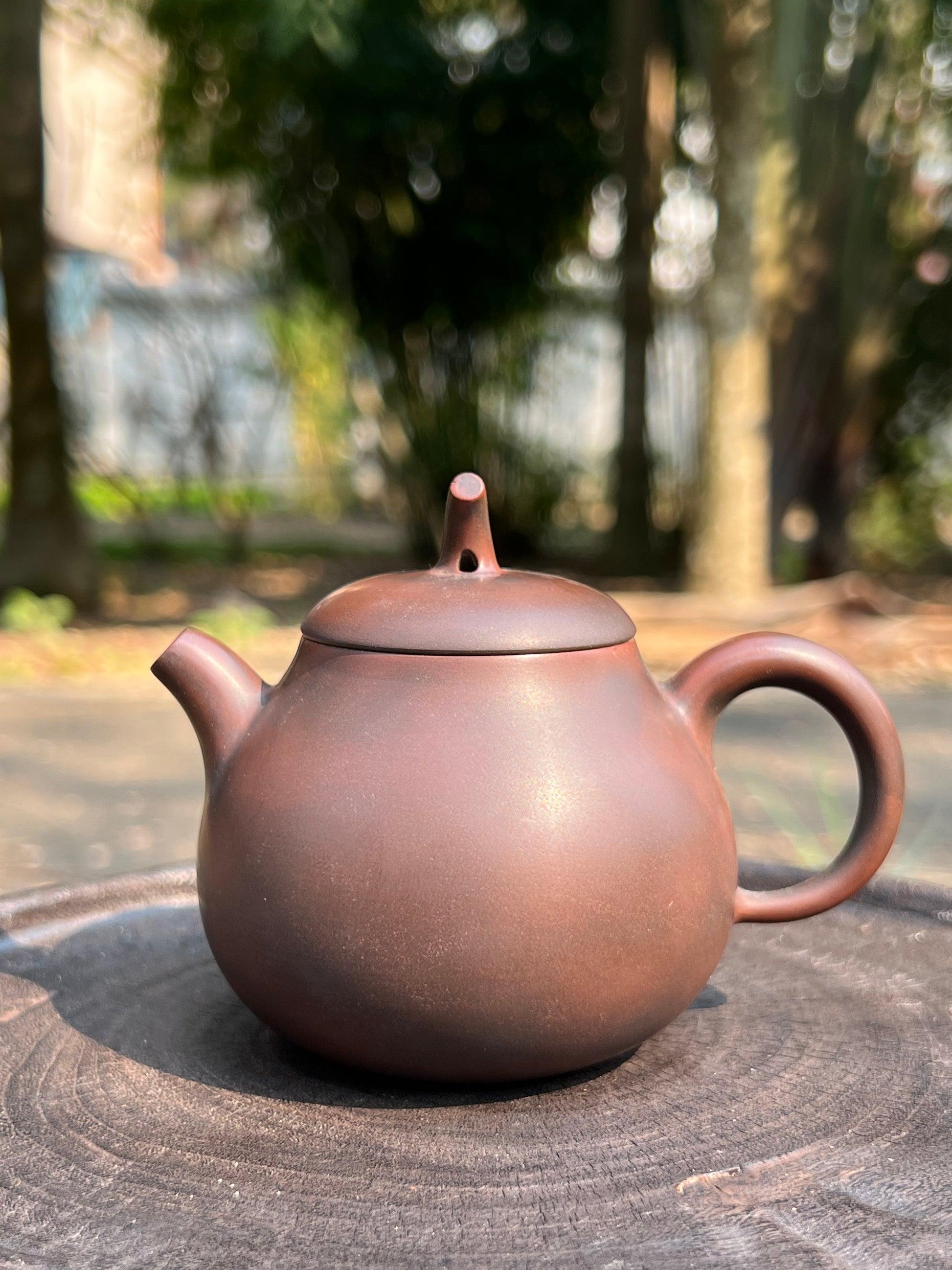 This is a Nixing teapot.this is a Chinese Nixing pottery clay teapot