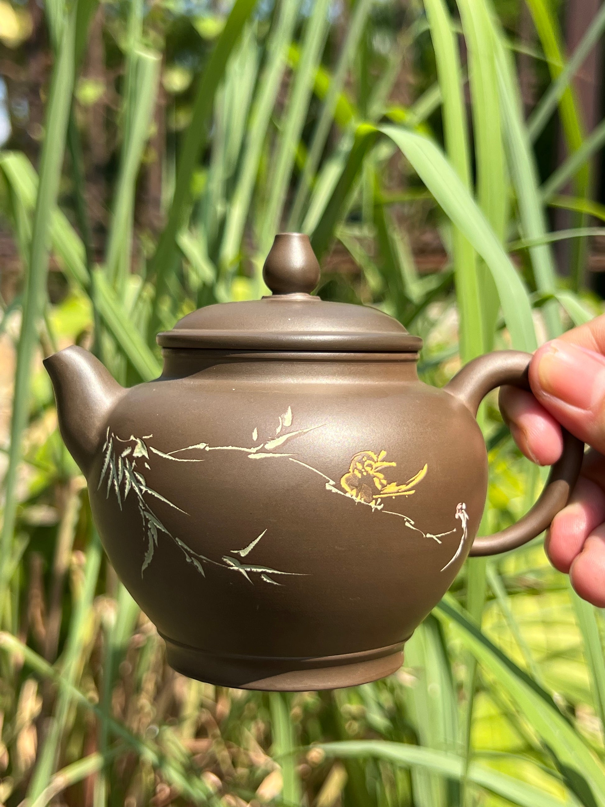 This is a Nixing teapot. this is Chinese Nixing pottery clay teapot