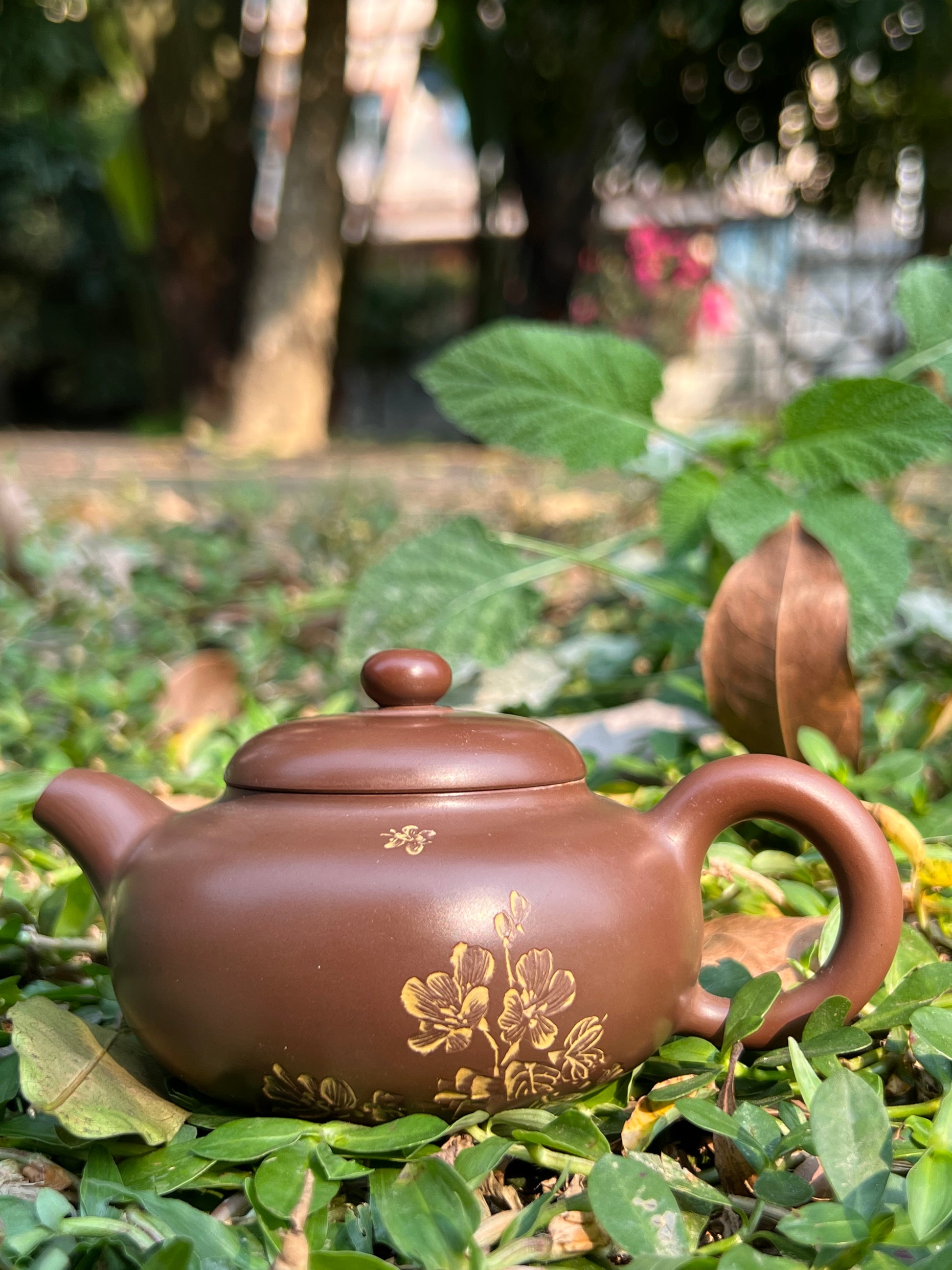 This is a Nixing teapot.this is a Chinese Nixing pottery clay teapot