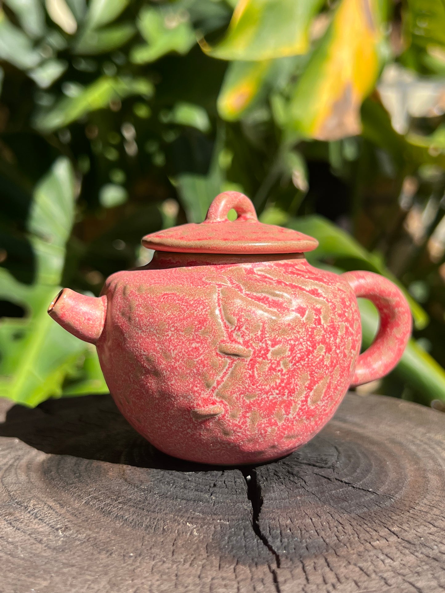 this is a ceramic teapot