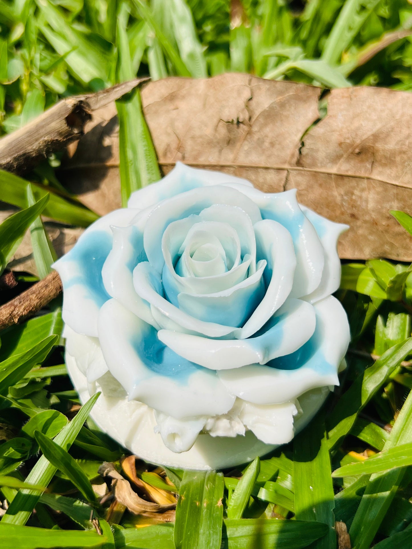 this is a woodfired white fine pottery flower teacup