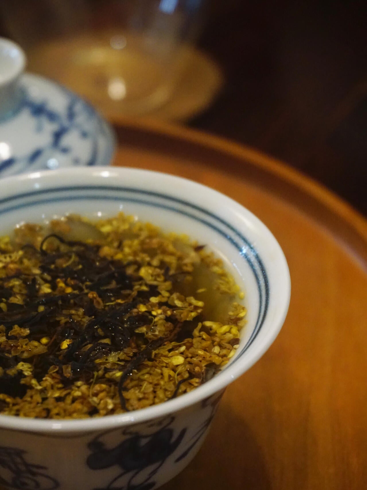 this is Chinese detox tea osmanthus jiuqu hongmei black tea