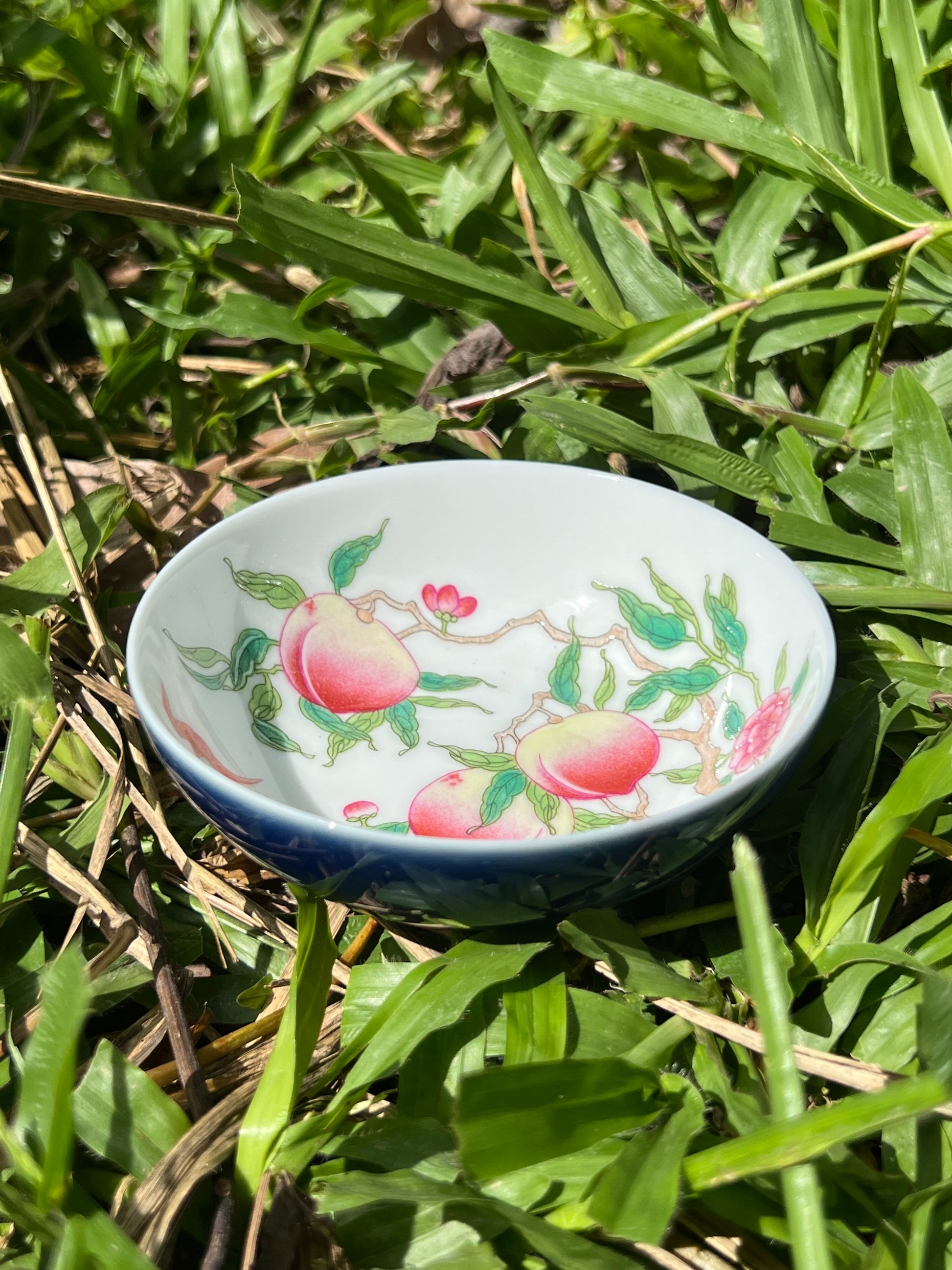 this is Chinese Jingdezhen enaenamel ceramic teacup