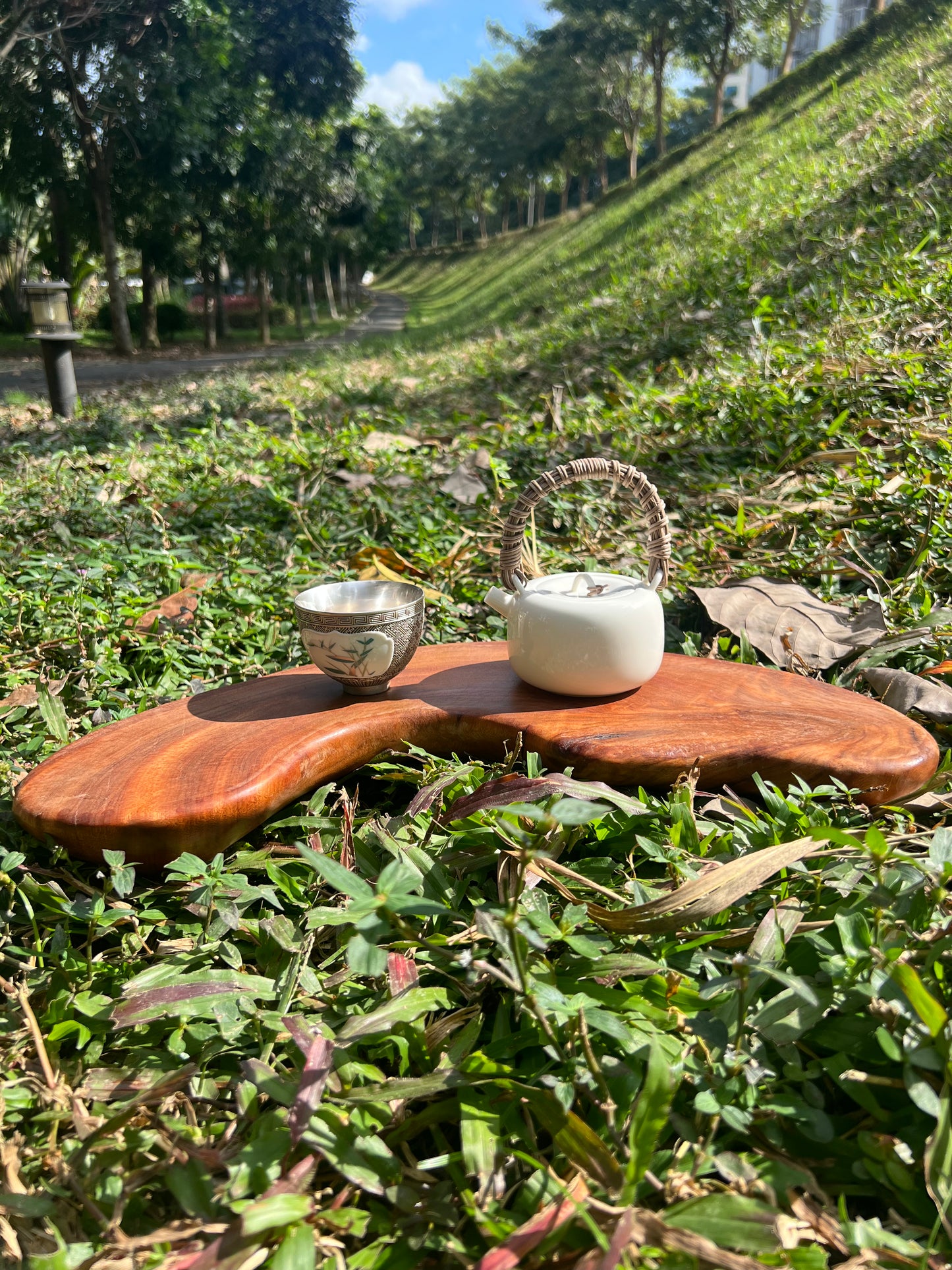 This is wooden tea tray tea boat tea table.this is wooden teapot saucer