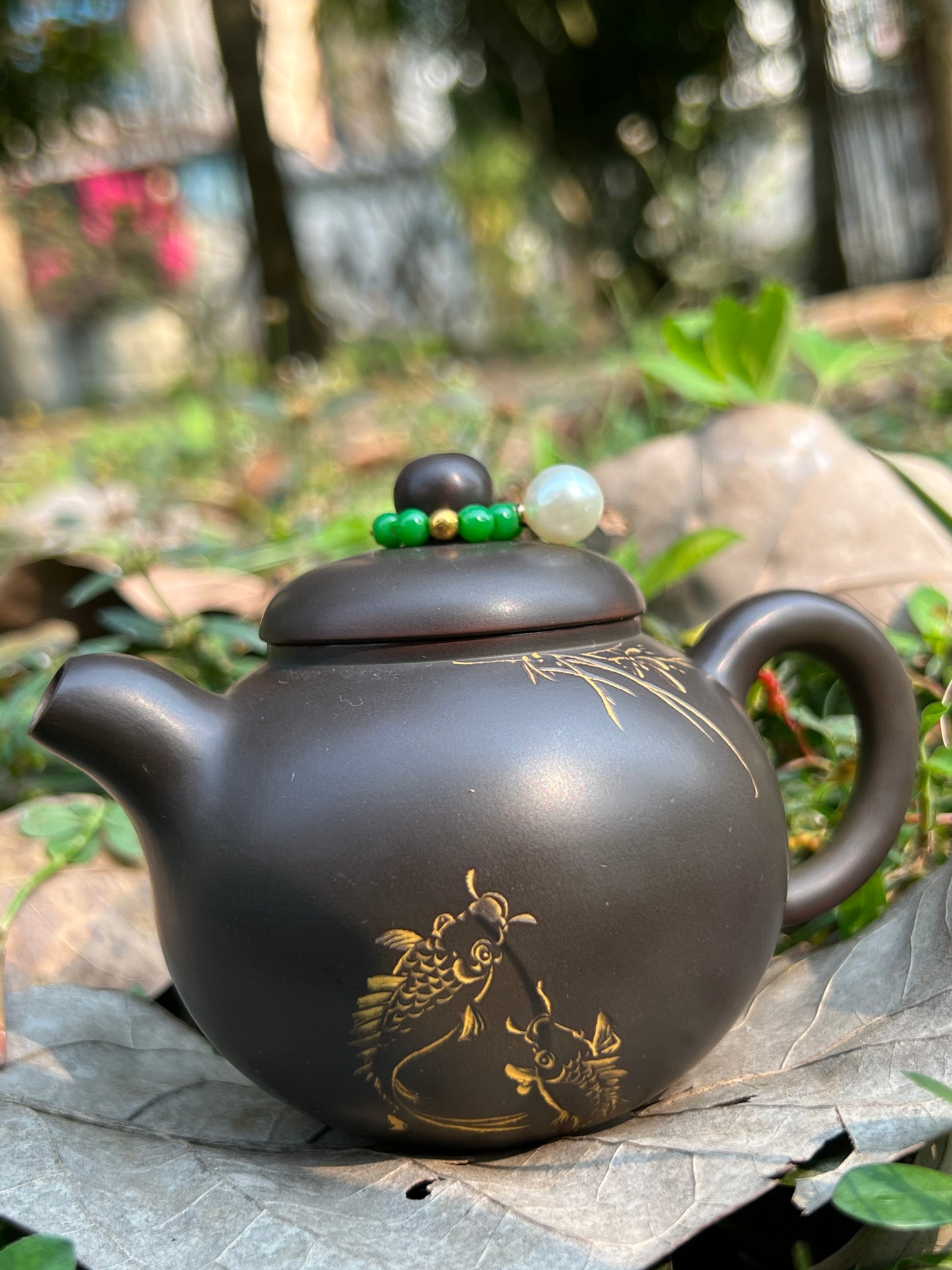 This is a Nixing teapot.this is a Chinese Nixing pottery clay teapot