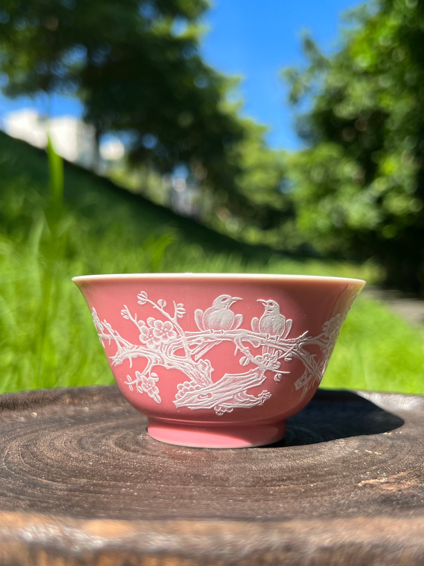 Handcrafted Chinese Handpainted Chinese Traditional Painting Jingdezhen Teacup Master Ceramic Artwork