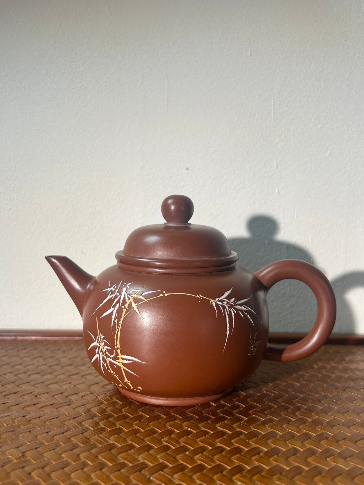 This is a Nixing teapot.this is a Chinese Nixing pottery clay teapot