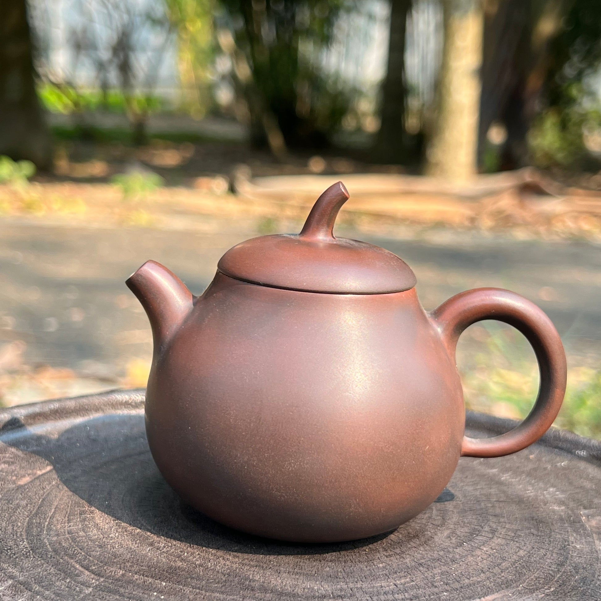 This is a Nixing teapot.this is a Chinese Nixing pottery clay teapot