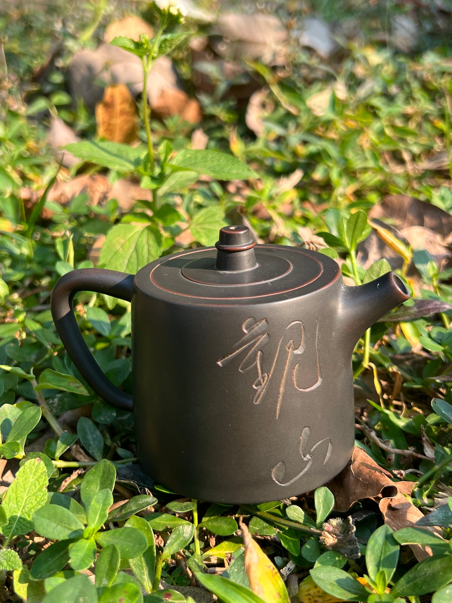 This is a Nixing teapot.this is a Chinese Nixing pottery clay teapot