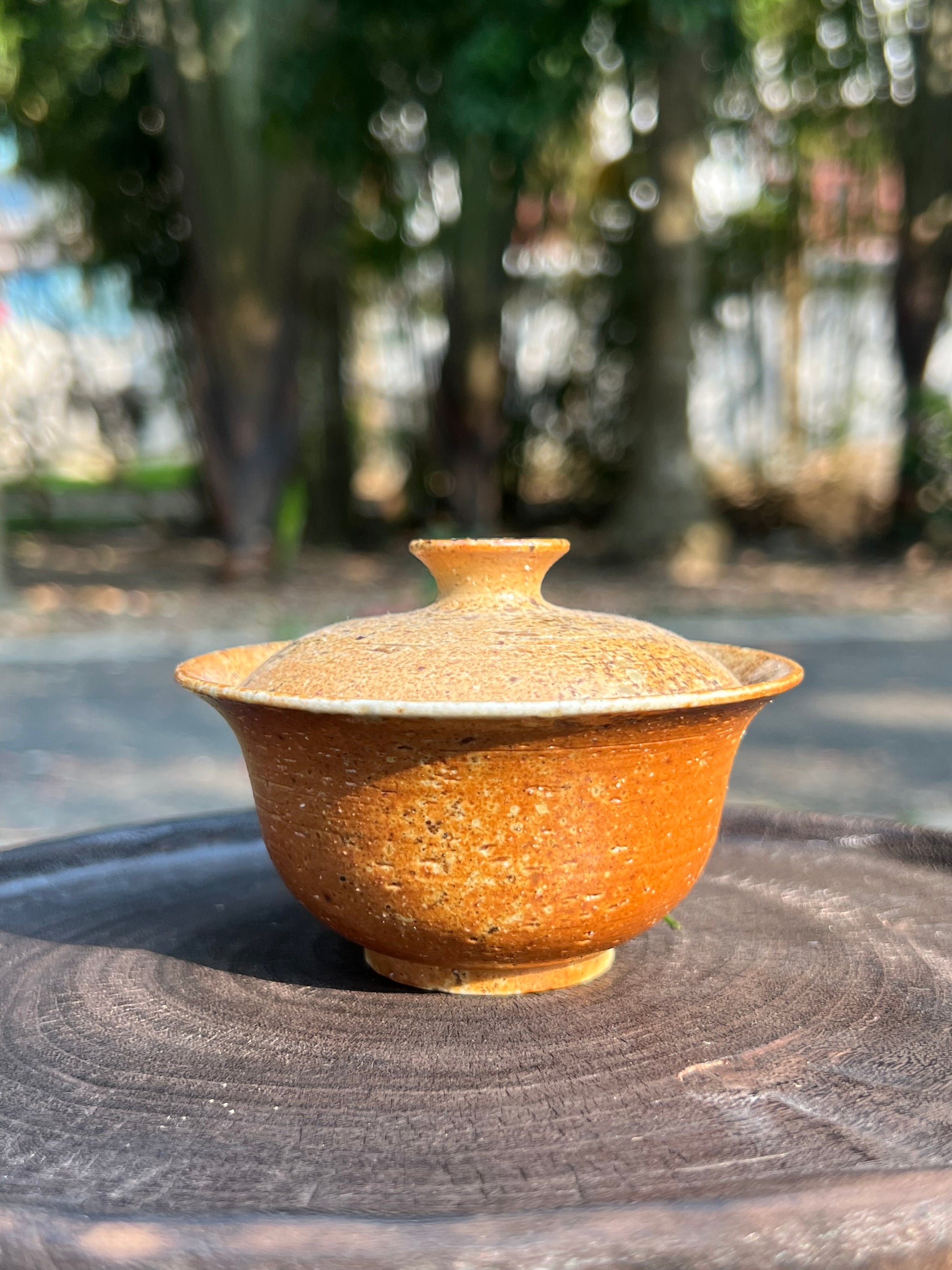 This is a pottery teapot.this is a pottery gaiwan