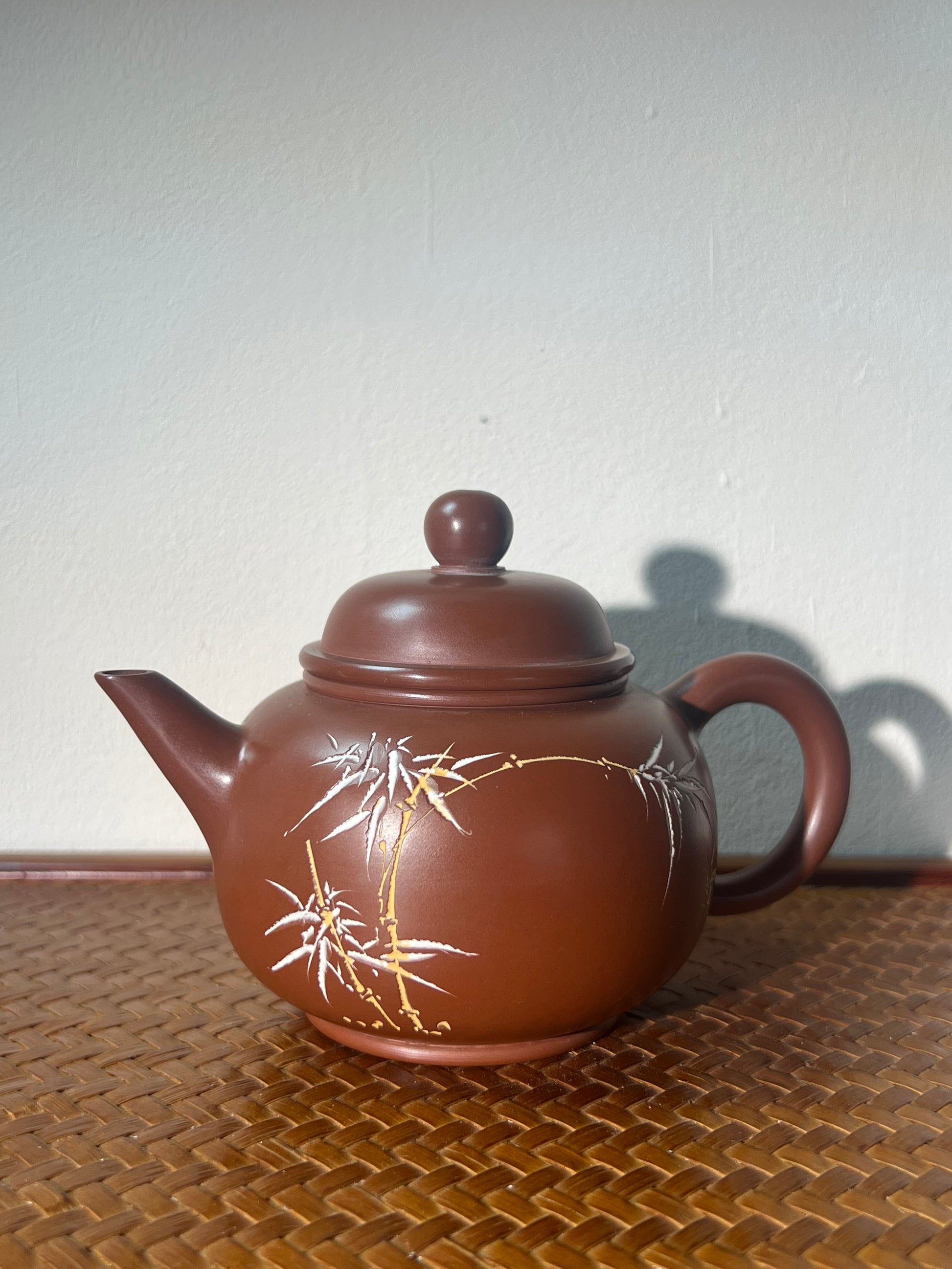 This is a Nixing teapot.this is a Chinese Nixing pottery clay teapot