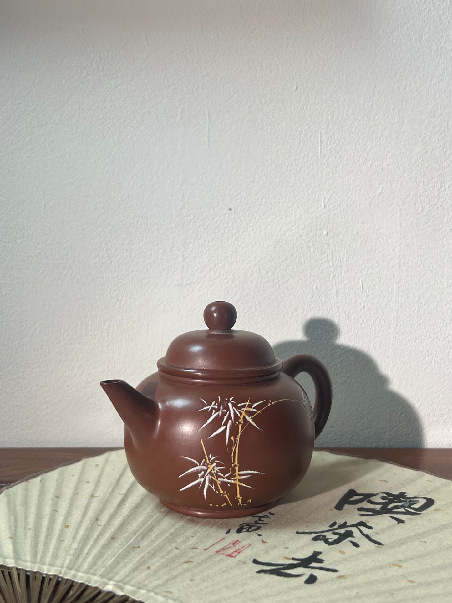 This is a Nixing teapot.this is a Chinese Nixing pottery clay teapot